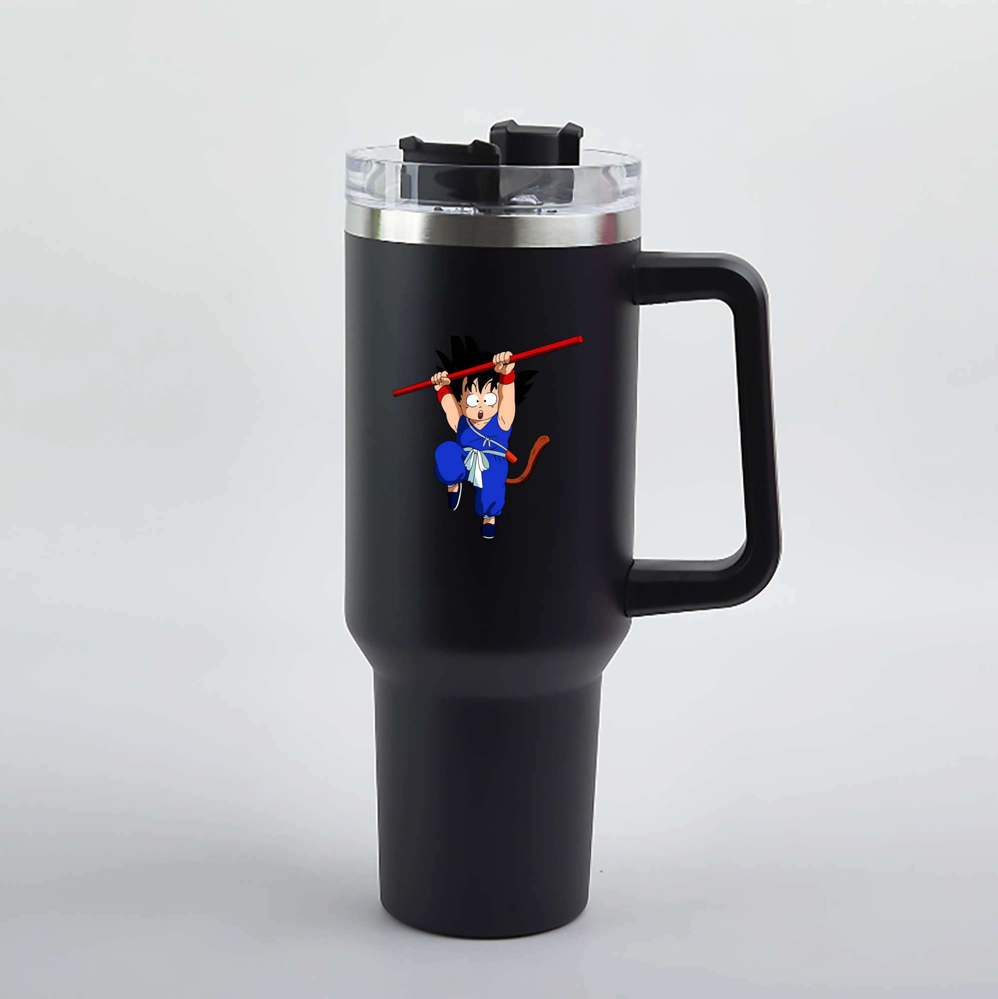 （画像用） ドラゴンボール 孫悟空（そん ごくう）Son Goku カカロット DRAGON BALL Kakarotto 1200mL車用タンブラー（カラープリント）
