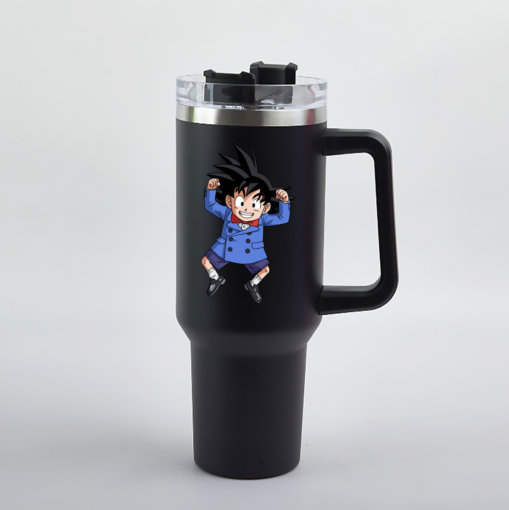 （画像用） ドラゴンボール 孫悟空（そん ごくう）Son Goku カカロット DRAGON BALL Kakarotto 1200mL車用タンブラー（カラープリント）