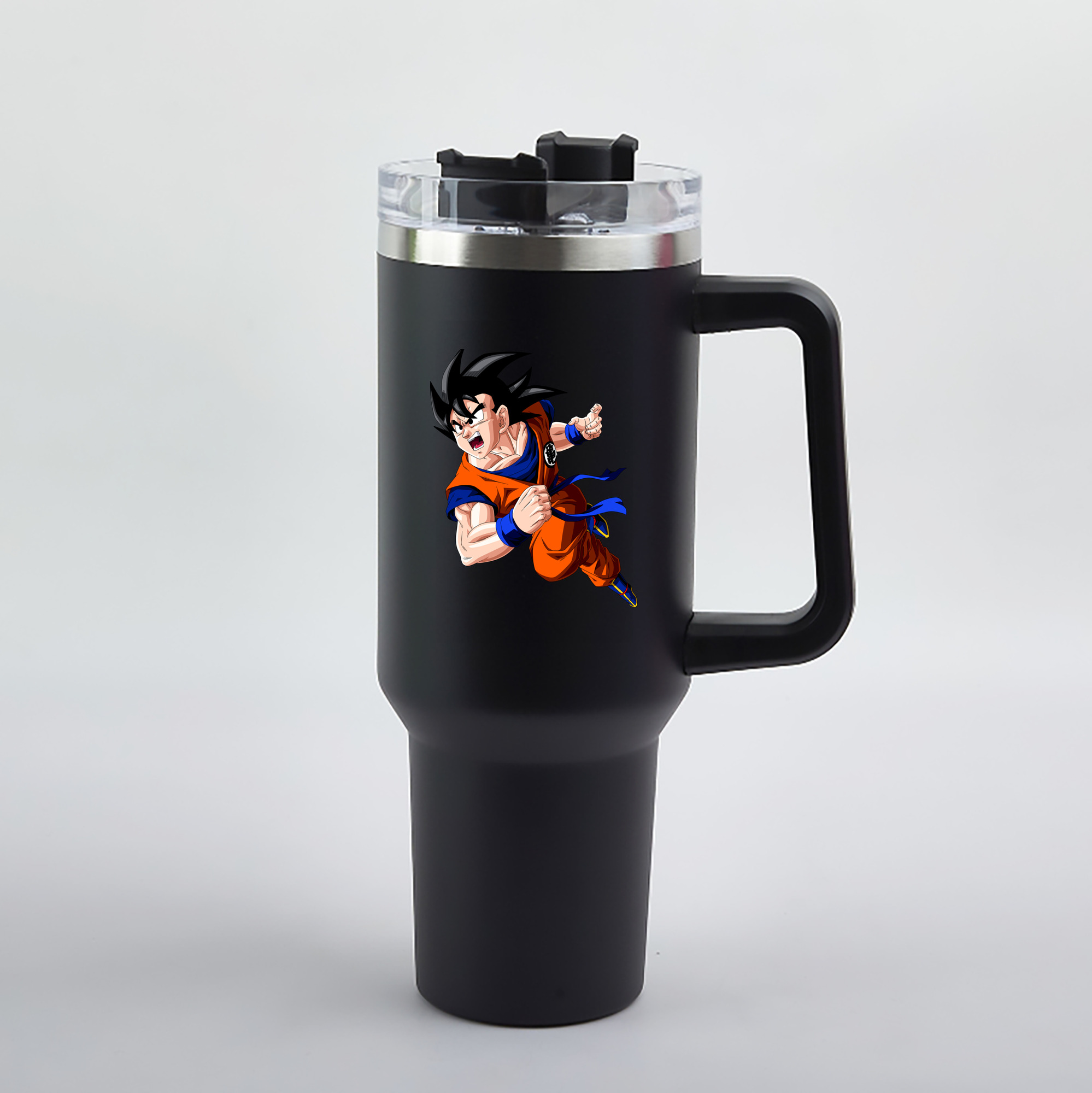 （画像用） ドラゴンボール 孫悟空（そん ごくう）Son Goku カカロット DRAGON BALL Kakarotto 1200mL車用タンブラー（カラープリント）