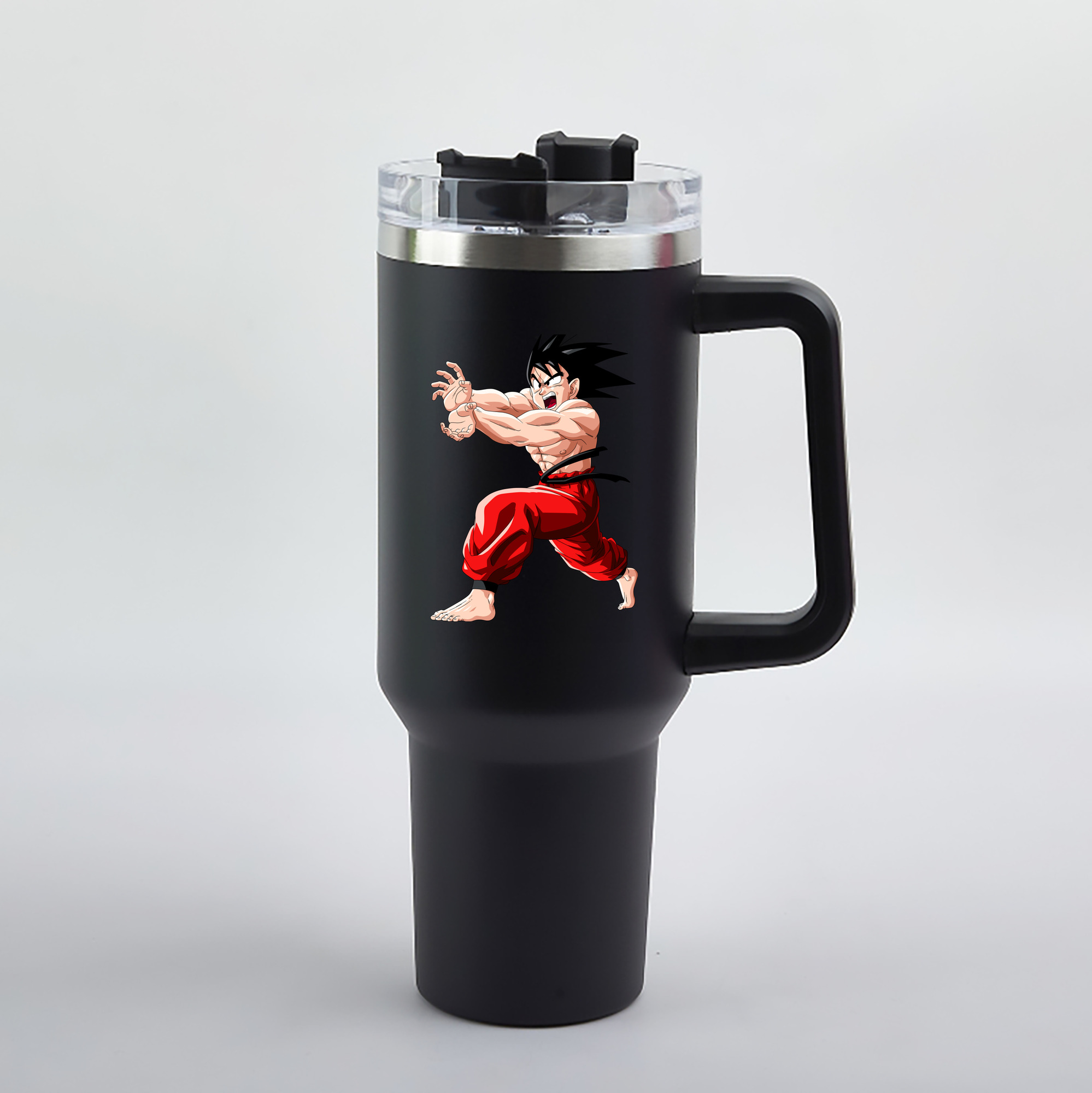 （画像用） ドラゴンボール 孫悟空（そん ごくう）Son Goku カカロット DRAGON BALL Kakarotto 1200mL車用タンブラー（カラープリント）