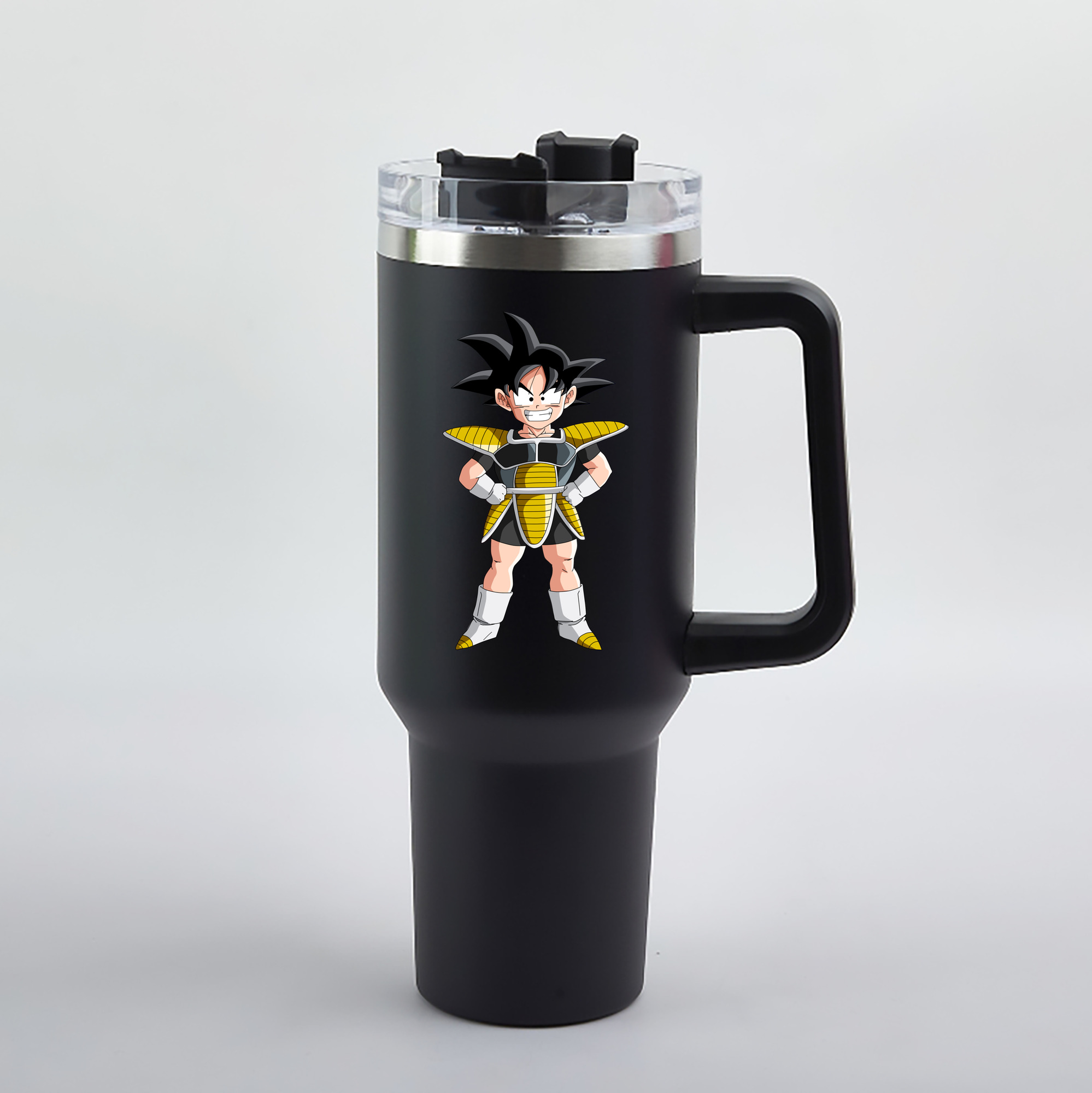 （画像用） ドラゴンボール 孫悟空（そん ごくう）Son Goku カカロット DRAGON BALL Kakarotto 1200mL車用タンブラー（カラープリント）