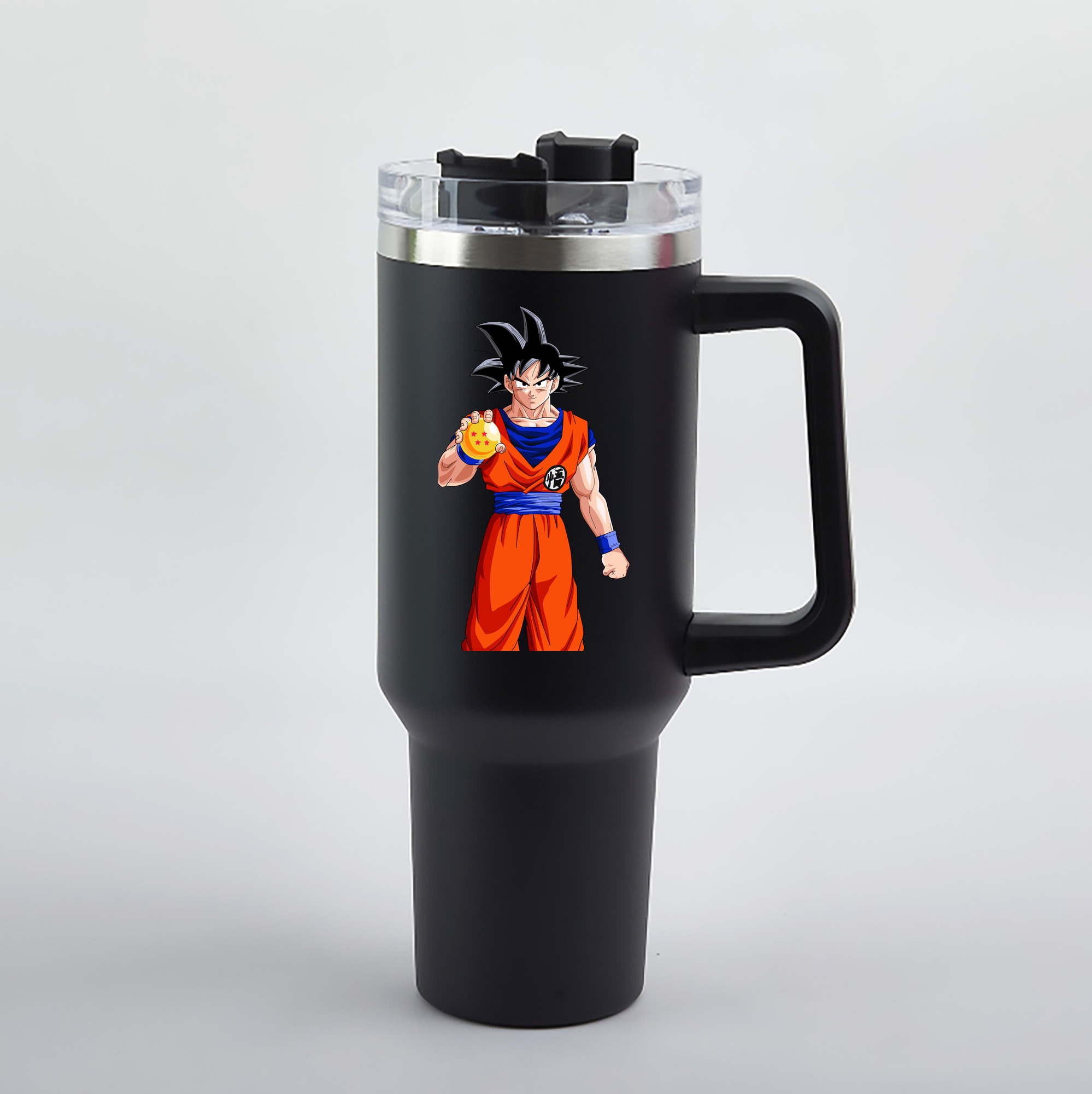 （画像用） ドラゴンボール 孫悟空（そん ごくう）Son Goku カカロット DRAGON BALL Kakarotto 1200mL車用タンブラー（カラープリント）