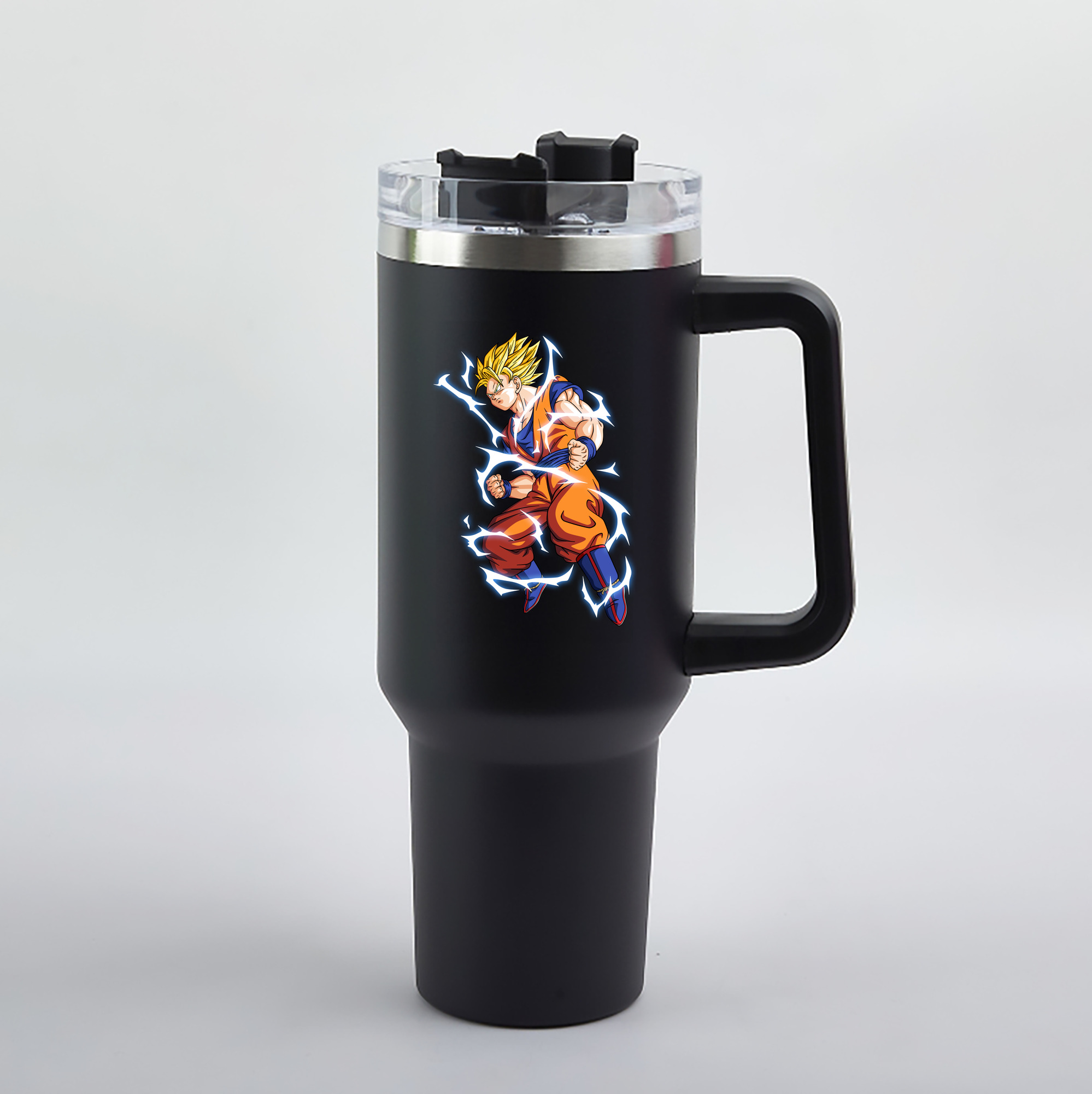 （画像用） ドラゴンボール 孫悟空（そん ごくう）Son Goku カカロット DRAGON BALL Kakarotto 1200mL車用タンブラー（カラープリント）