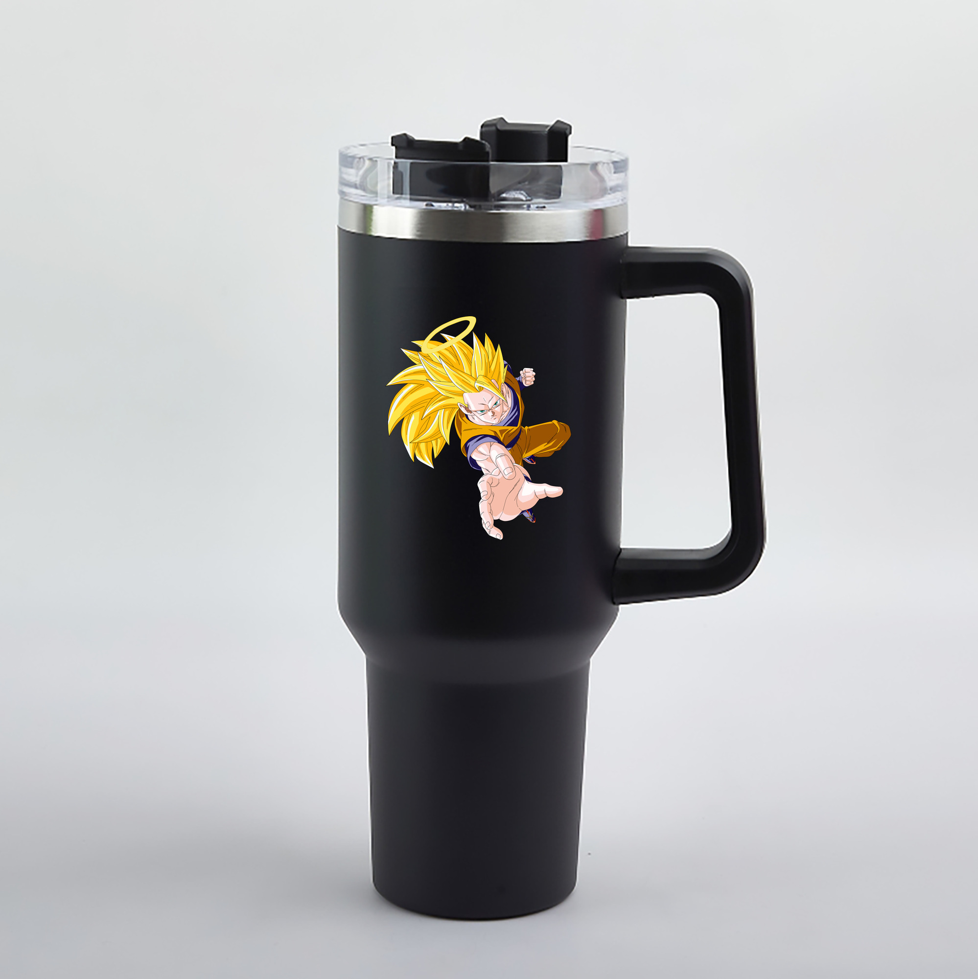 （画像用） ドラゴンボール 孫悟空（そん ごくう）Son Goku カカロット DRAGON BALL Kakarotto 1200mL車用タンブラー（カラープリント）