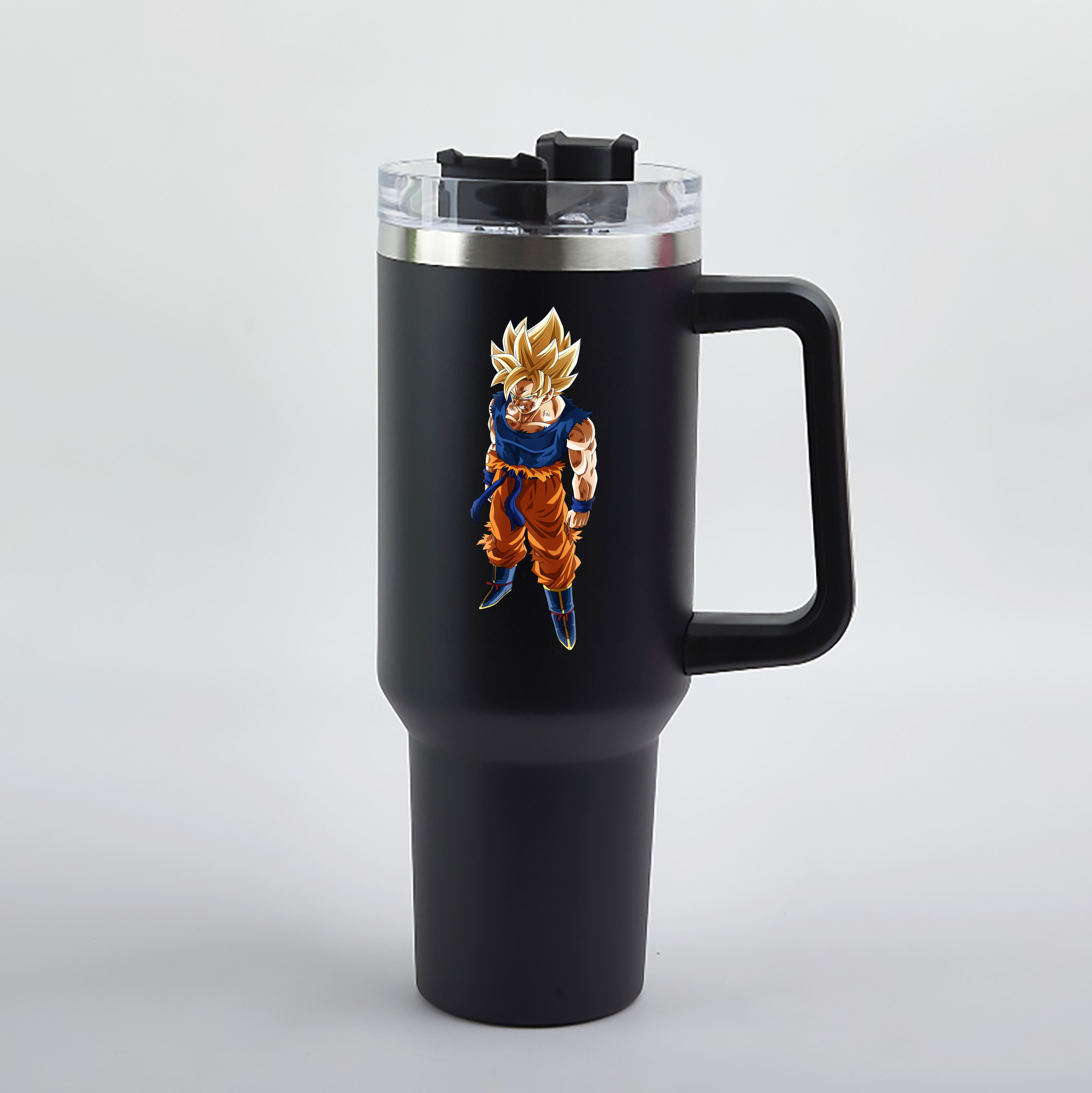 （画像用） ドラゴンボール 孫悟空（そん ごくう）Son Goku カカロット DRAGON BALL Kakarotto 1200mL車用タンブラー（カラープリント）