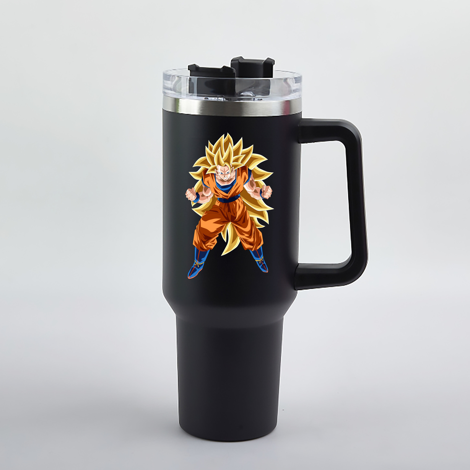 （画像用） ドラゴンボール 孫悟空（そん ごくう）Son Goku カカロット DRAGON BALL Kakarotto 1200mL車用タンブラー（カラープリント）