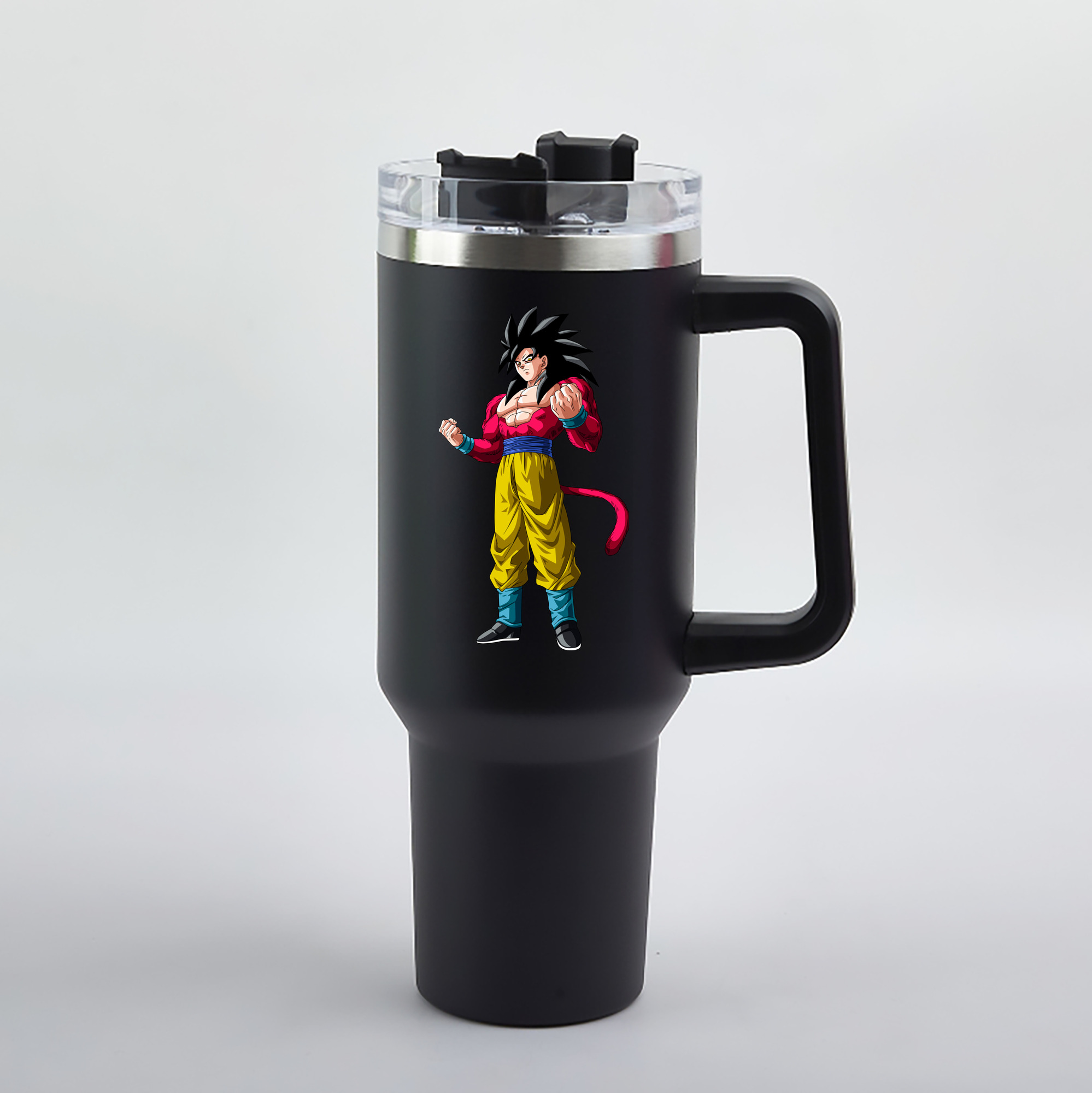 （画像用） ドラゴンボール 孫悟空（そん ごくう）Son Goku カカロット DRAGON BALL Kakarotto 1200mL車用タンブラー（カラープリント）