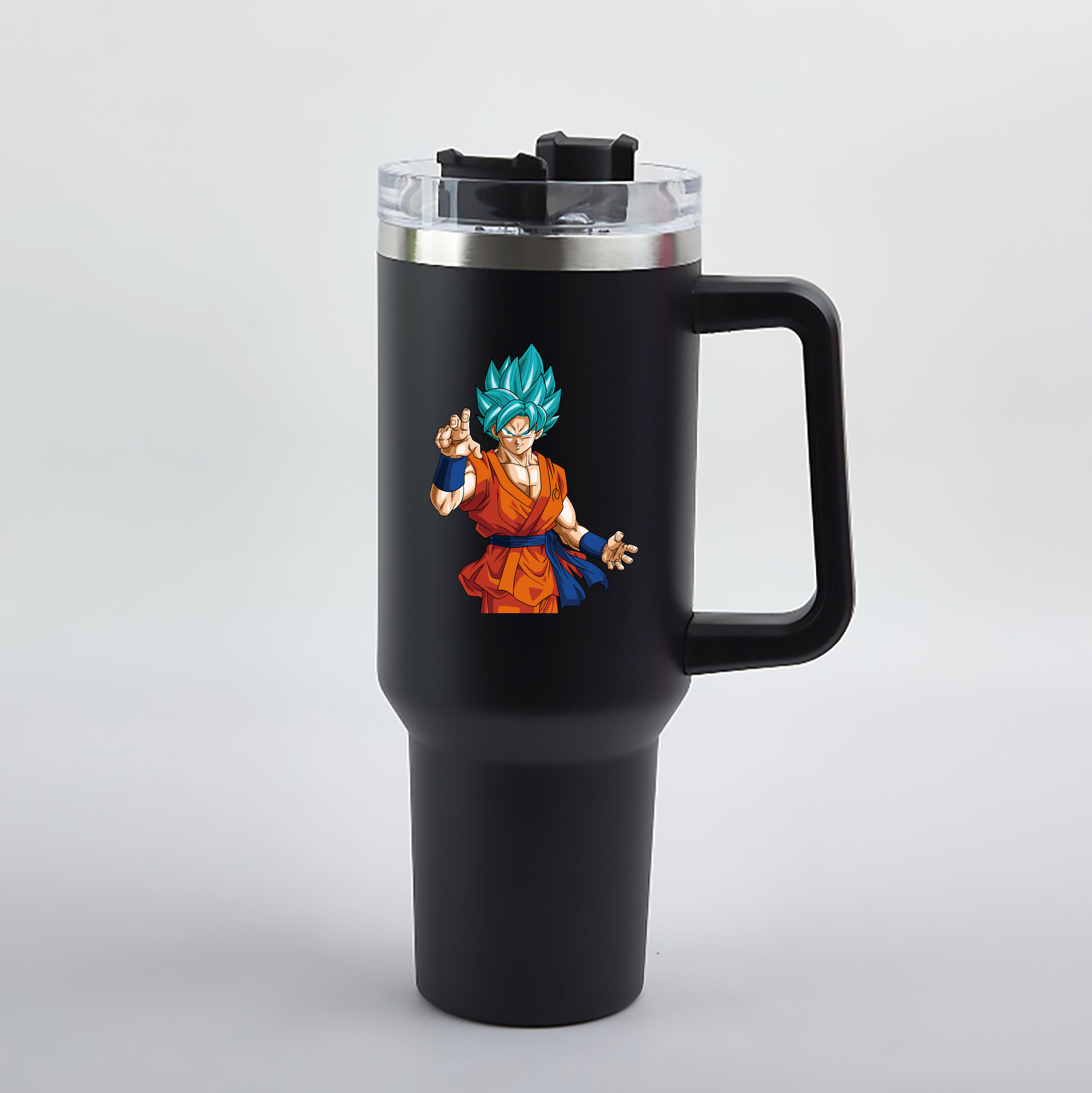 （画像用） ドラゴンボール 孫悟空（そん ごくう）Son Goku カカロット DRAGON BALL Kakarotto 1200mL車用タンブラー（カラープリント）