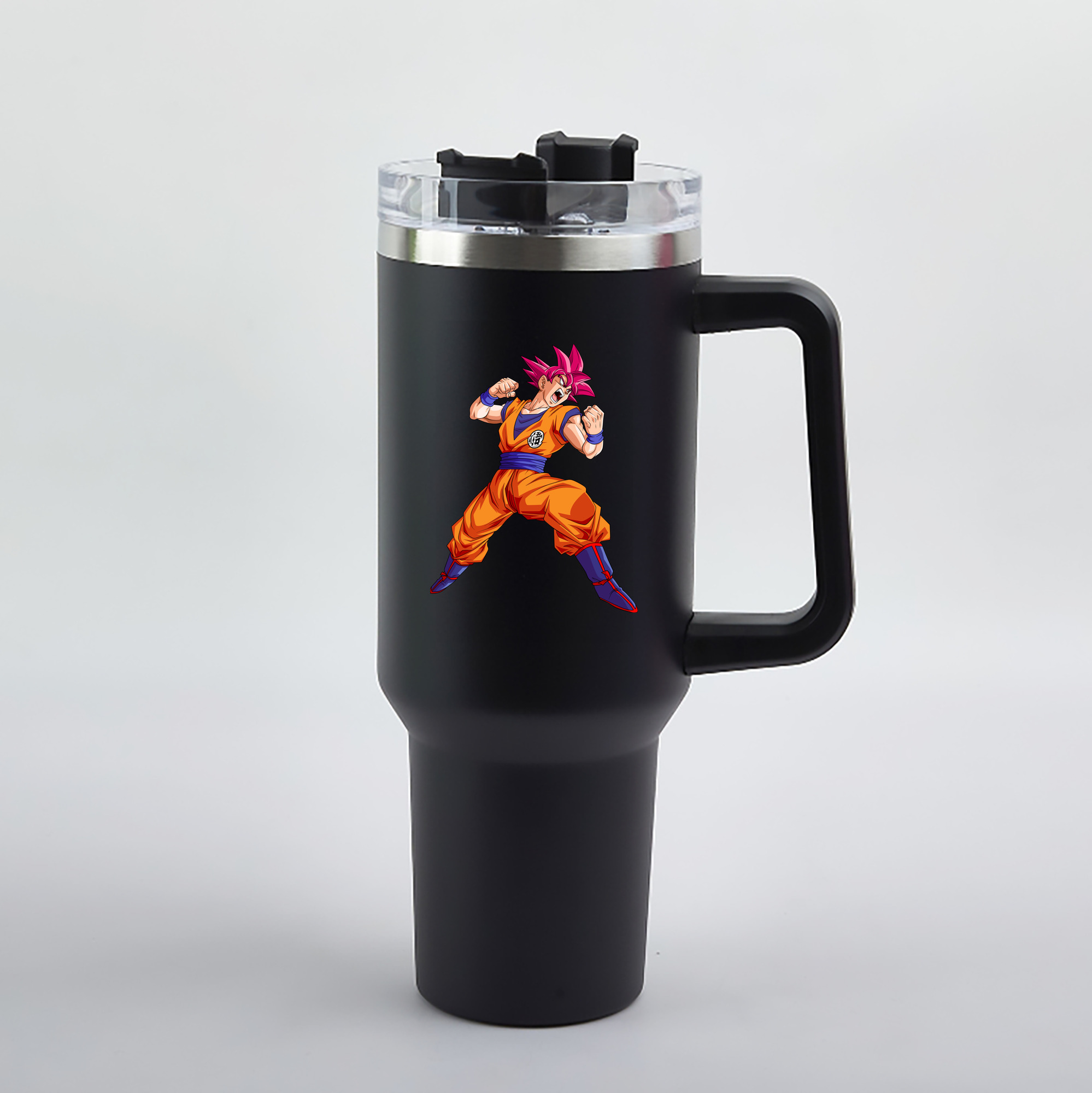 （画像用） ドラゴンボール 孫悟空（そん ごくう）Son Goku カカロット DRAGON BALL Kakarotto 1200mL車用タンブラー（カラープリント）