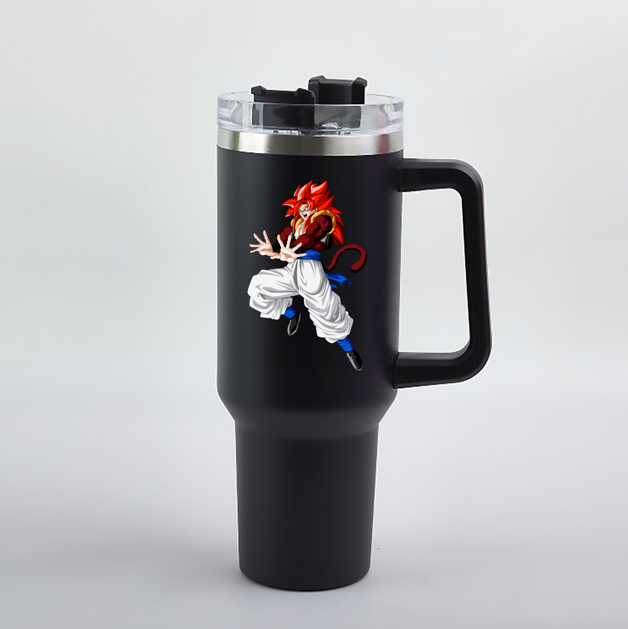 （画像用） ドラゴンボール 孫悟空（そん ごくう）Son Goku カカロット DRAGON BALL Kakarotto 1200mL車用タンブラー（カラープリント）
