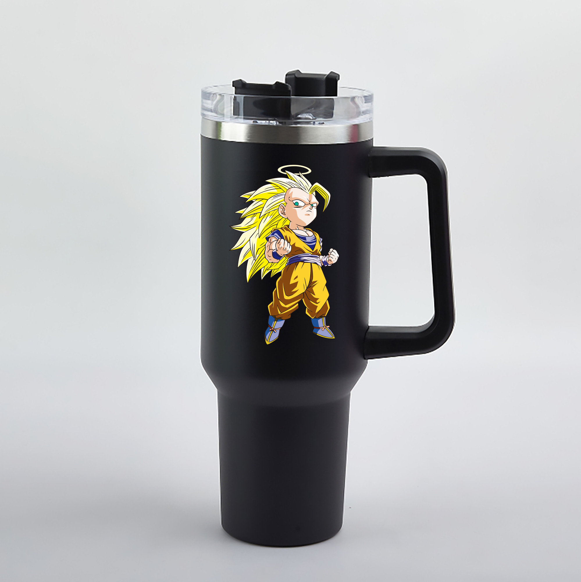 （画像用） ドラゴンボール 孫悟空（そん ごくう）Son Goku カカロット DRAGON BALL Kakarotto 1200mL車用タンブラー（カラープリント）