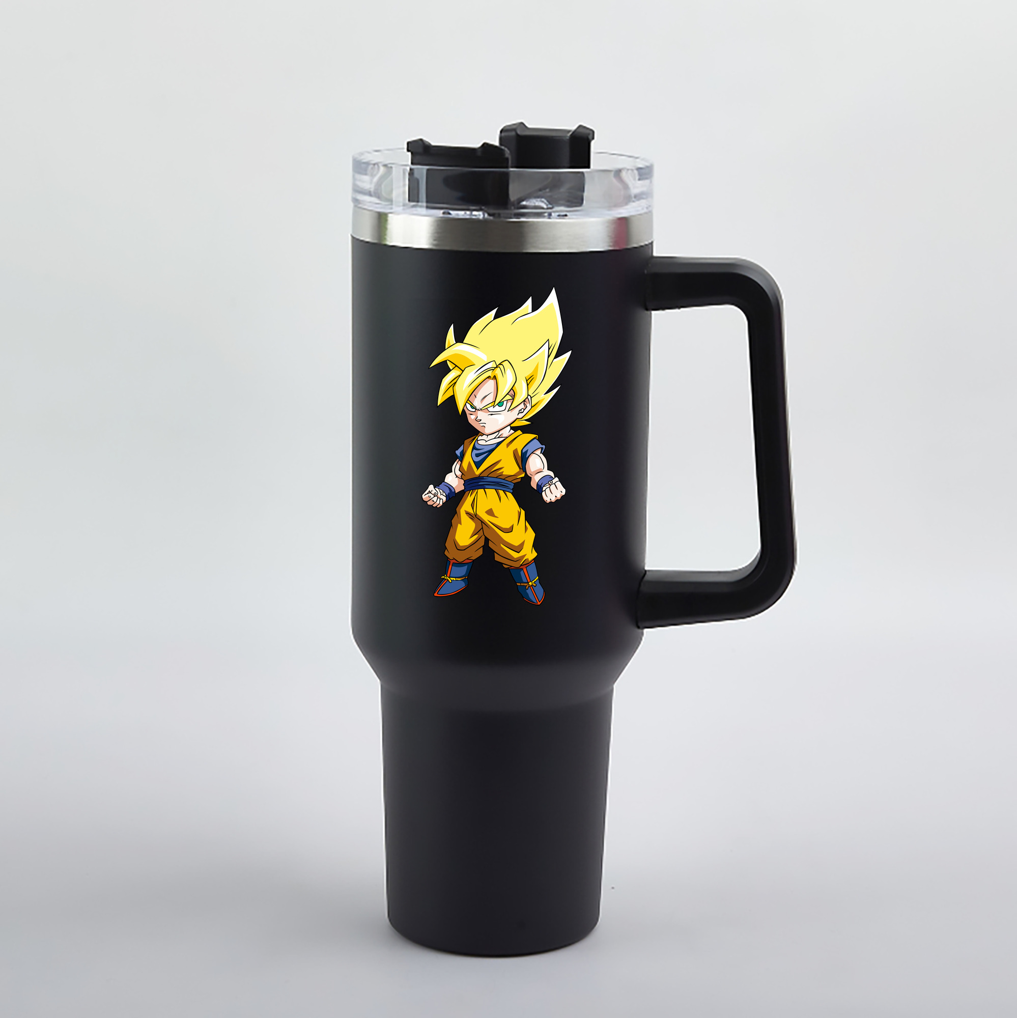 （画像用） ドラゴンボール 孫悟空（そん ごくう）Son Goku カカロット DRAGON BALL Kakarotto 1200mL車用タンブラー（カラープリント）
