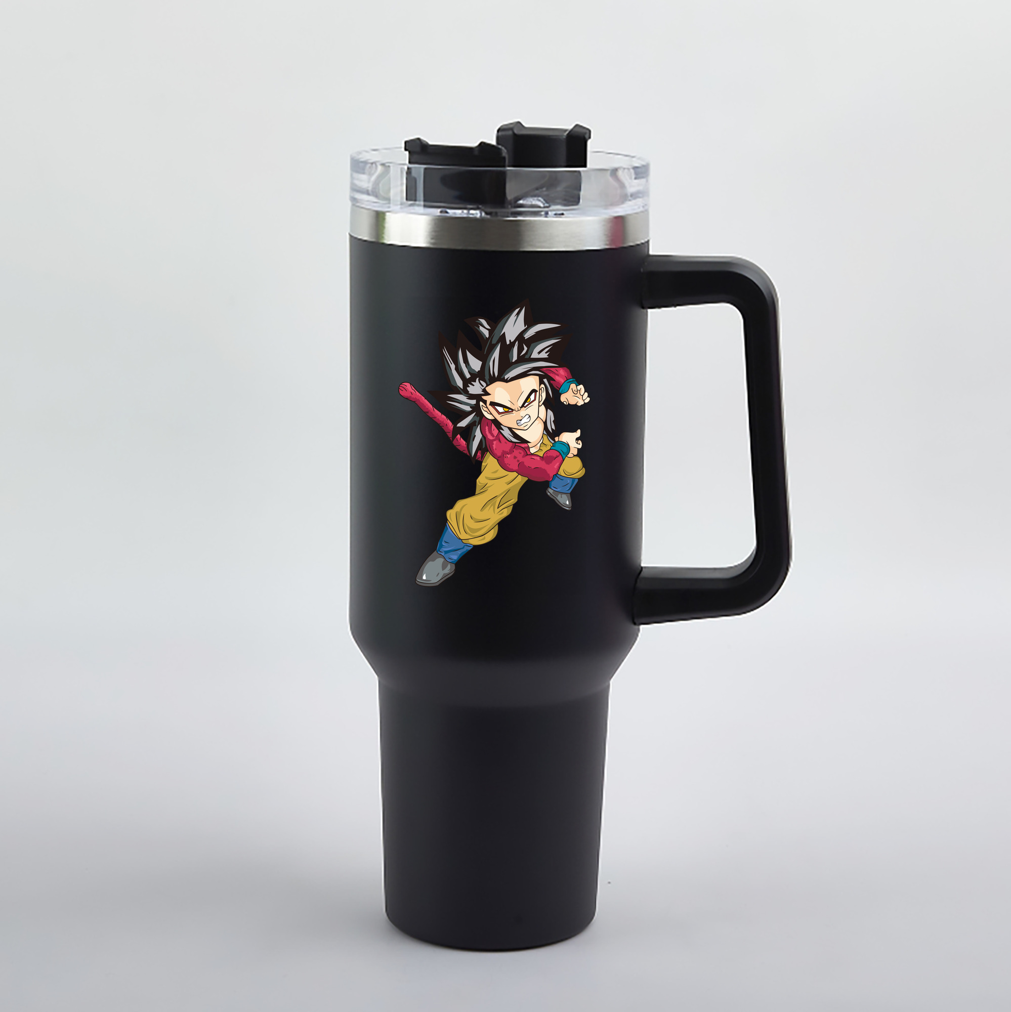 （画像用） ドラゴンボール 孫悟空（そん ごくう）Son Goku カカロット DRAGON BALL Kakarotto 1200mL車用タンブラー（カラープリント）