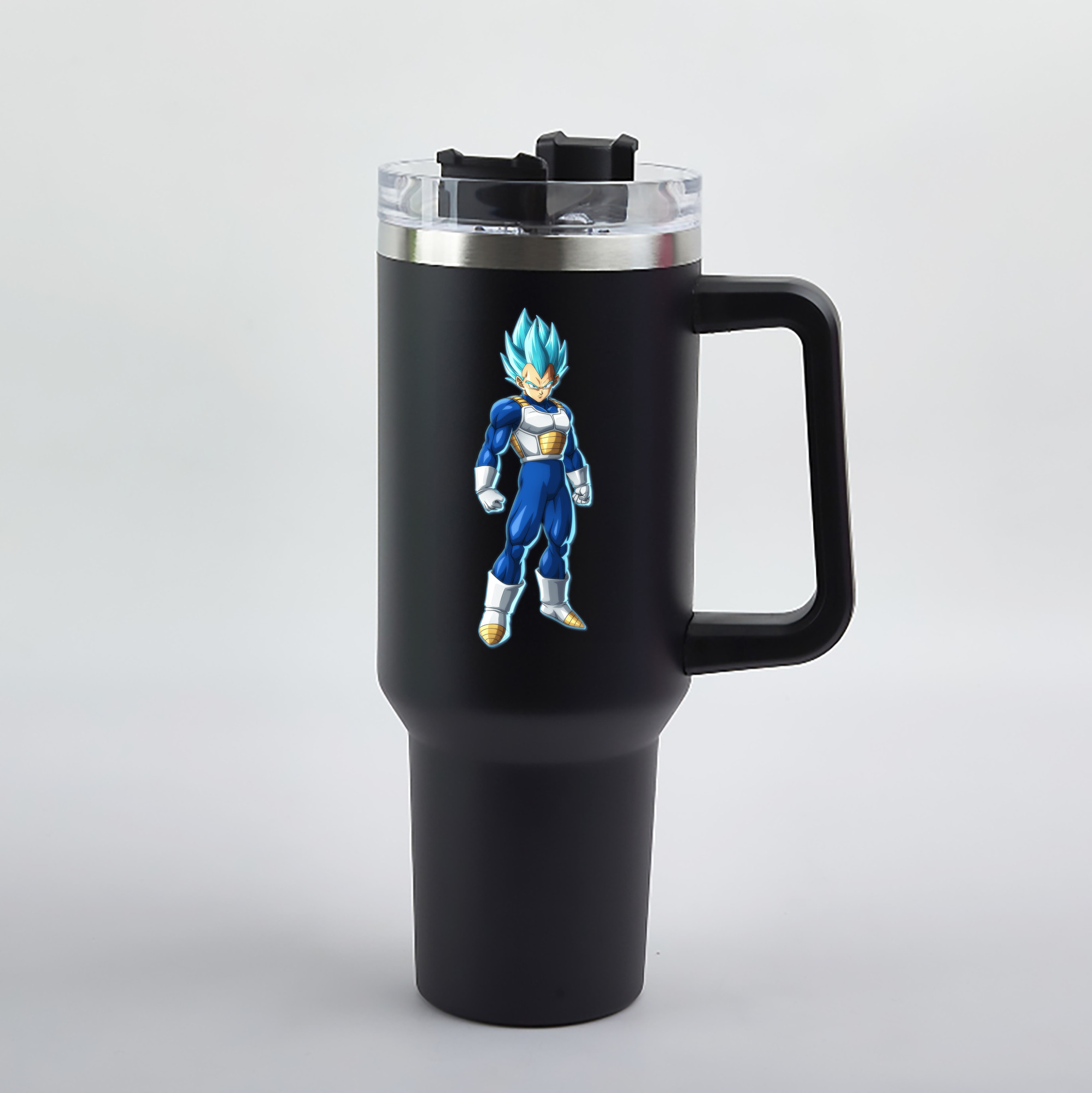（画像用） ドラゴンボール ベジータ四世（Bejīta Yonsei）DRAGON BALL Vegeta IV 1200mL車用タンブラー（カラープリント）