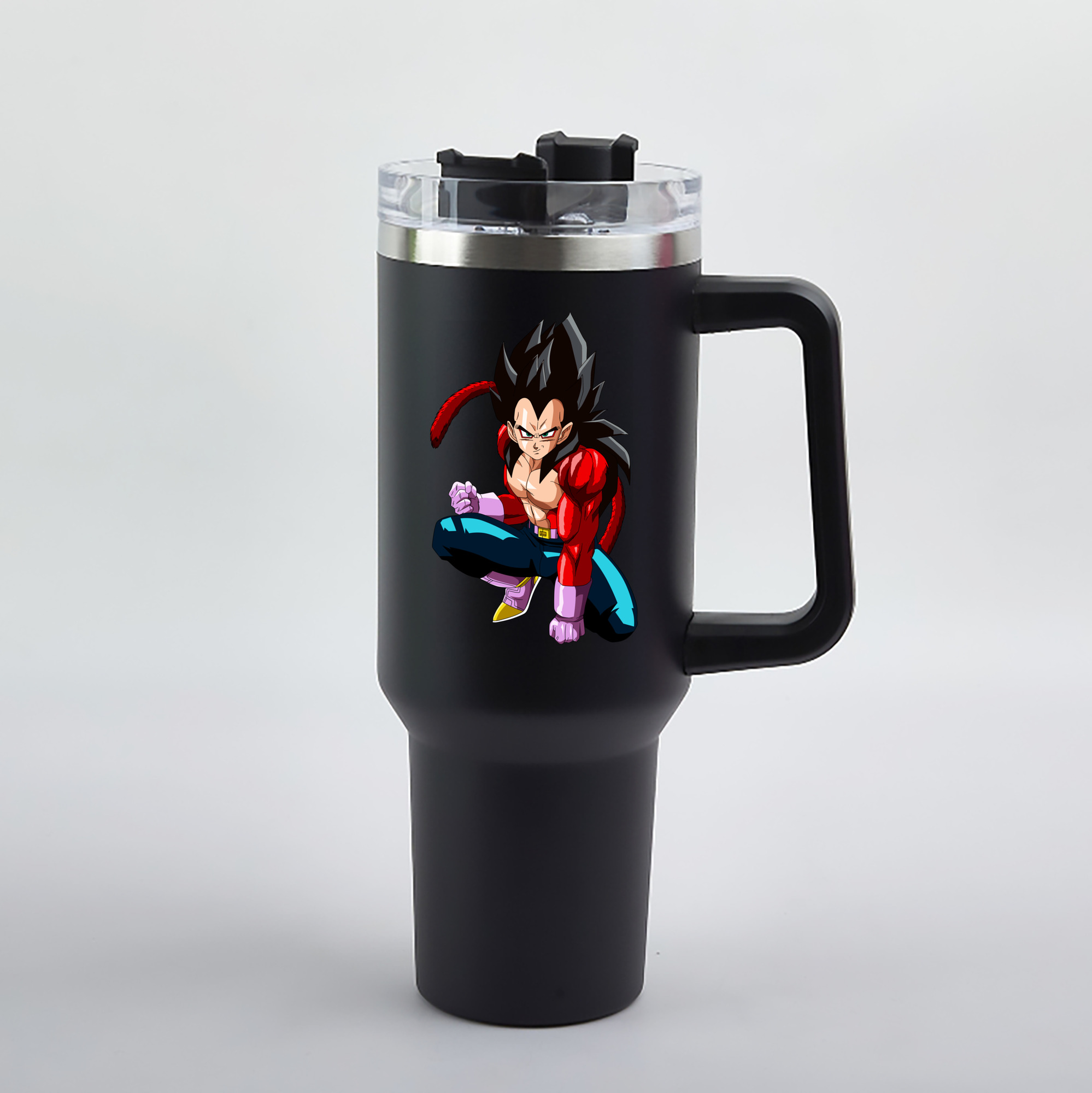 （画像用） ドラゴンボール ベジータ四世（Bejīta Yonsei）DRAGON BALL Vegeta IV 1200mL車用タンブラー（カラープリント）