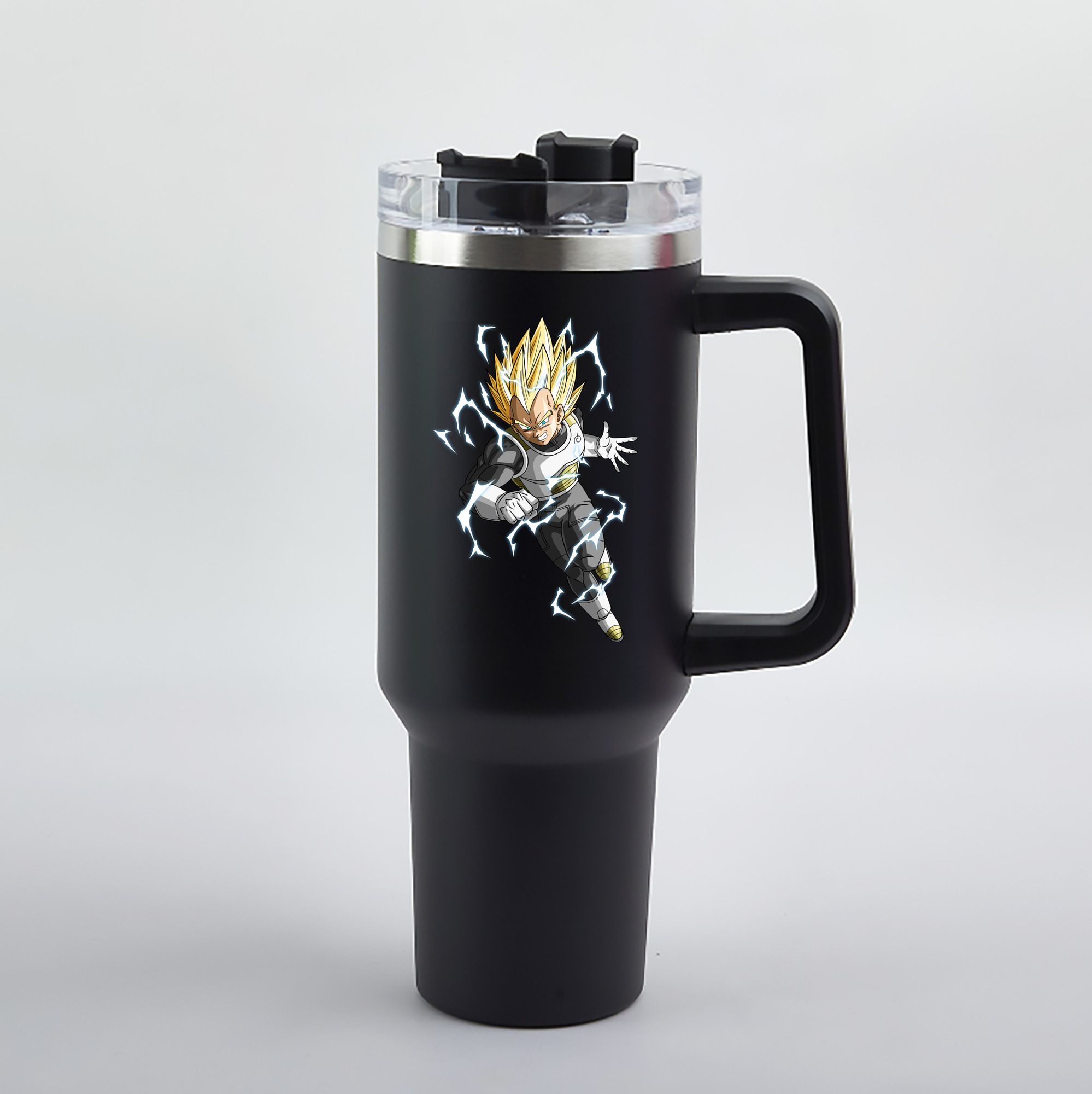 （画像用） ドラゴンボール ベジータ四世（Bejīta Yonsei）DRAGON BALL Vegeta IV 1200mL車用タンブラー（カラープリント）