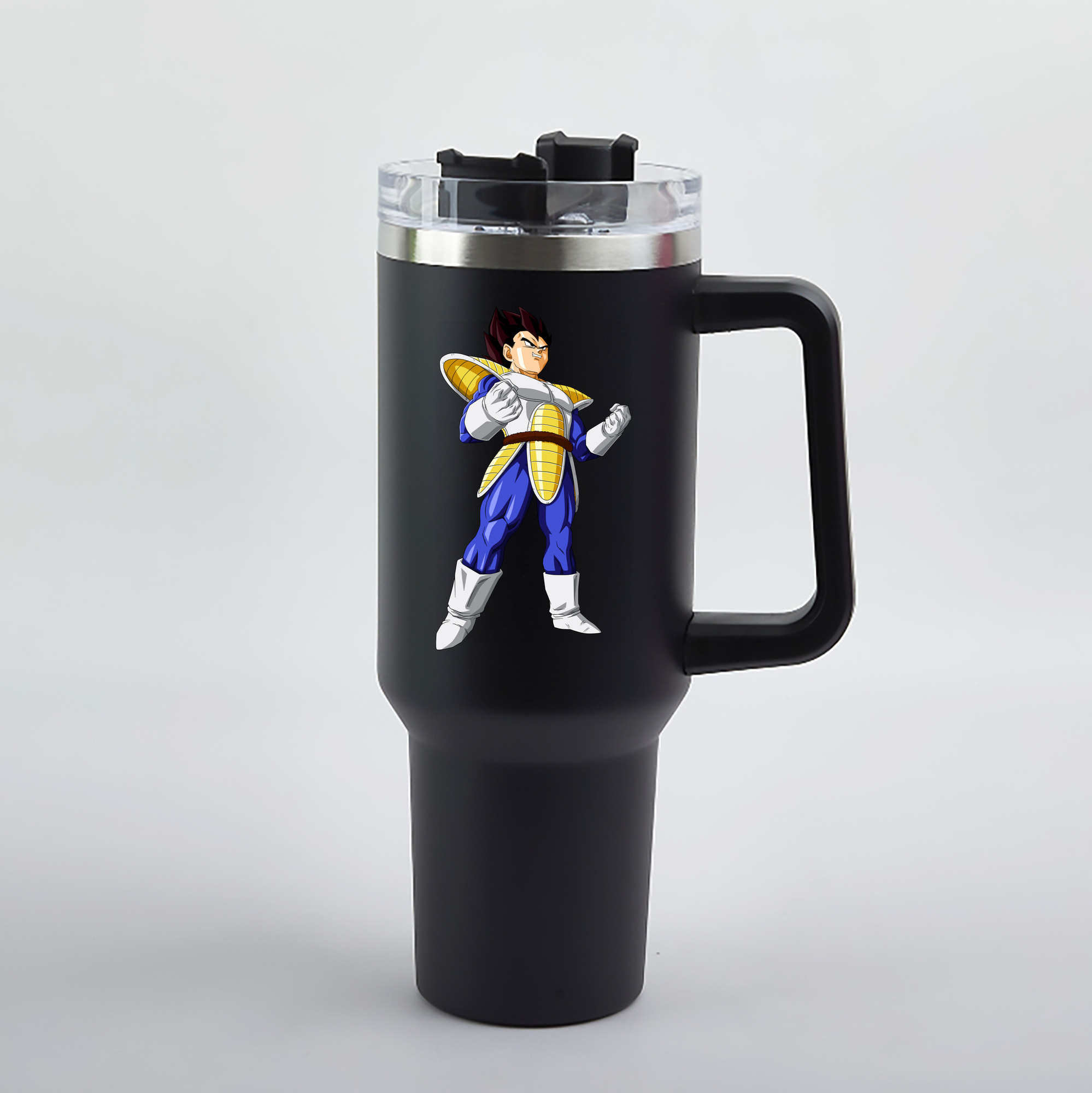 （画像用） ドラゴンボール ベジータ四世（Bejīta Yonsei）DRAGON BALL Vegeta IV 1200mL車用タンブラー（カラープリント）