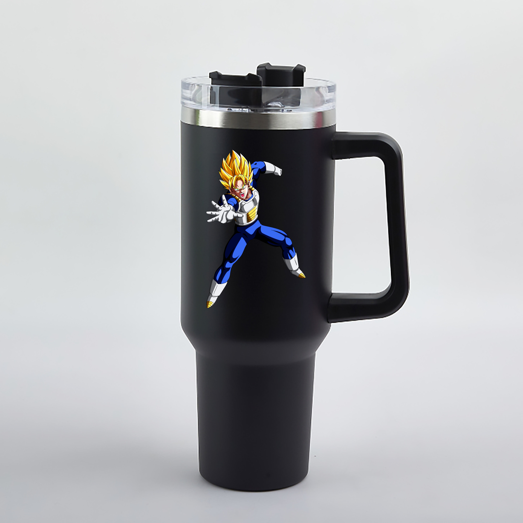 （画像用） ドラゴンボール ベジータ四世（Bejīta Yonsei）DRAGON BALL Vegeta IV 1200mL車用タンブラー（カラープリント）