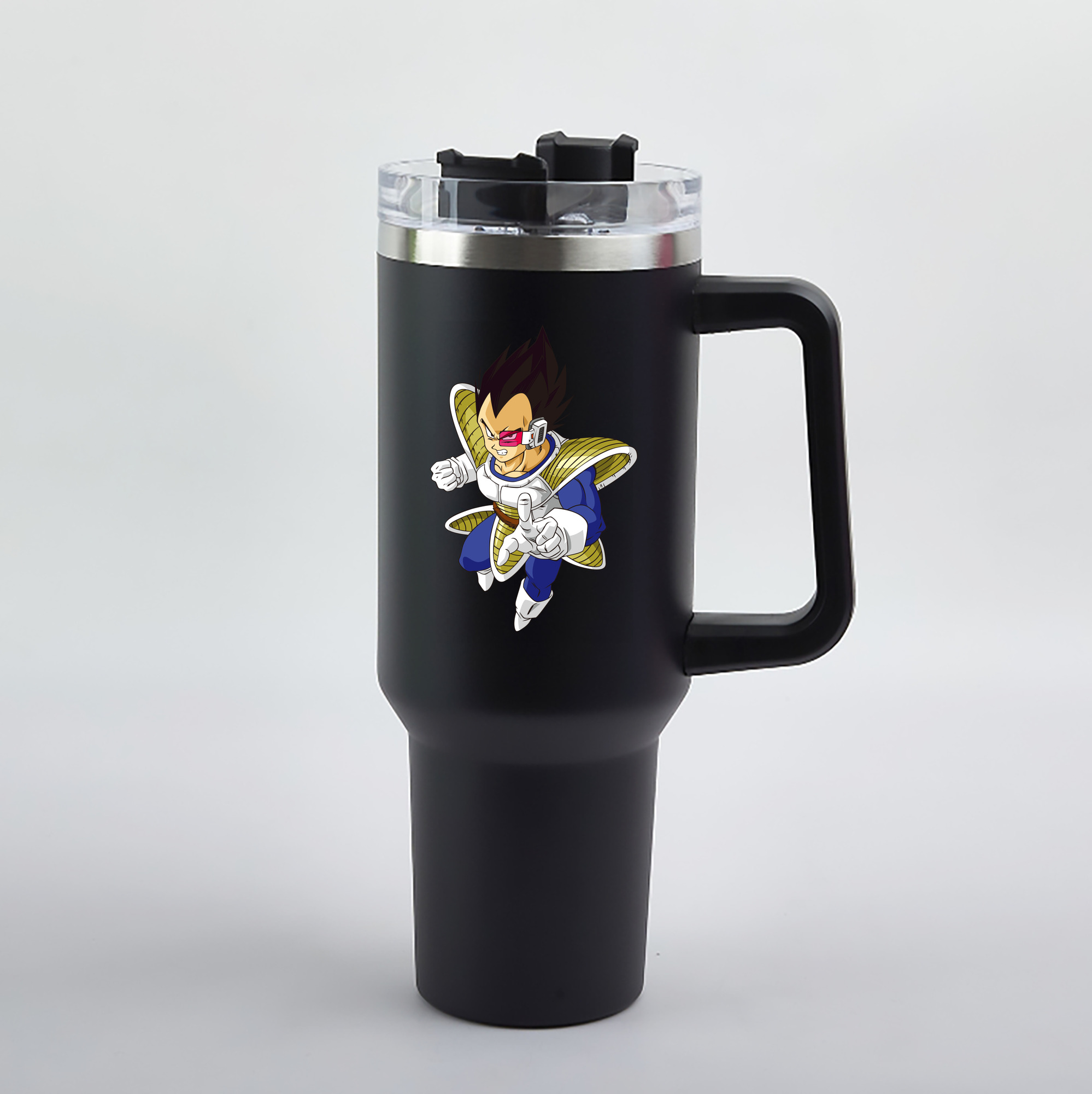 （画像用） ドラゴンボール ベジータ四世（Bejīta Yonsei）DRAGON BALL Vegeta IV 1200mL車用タンブラー（カラープリント）