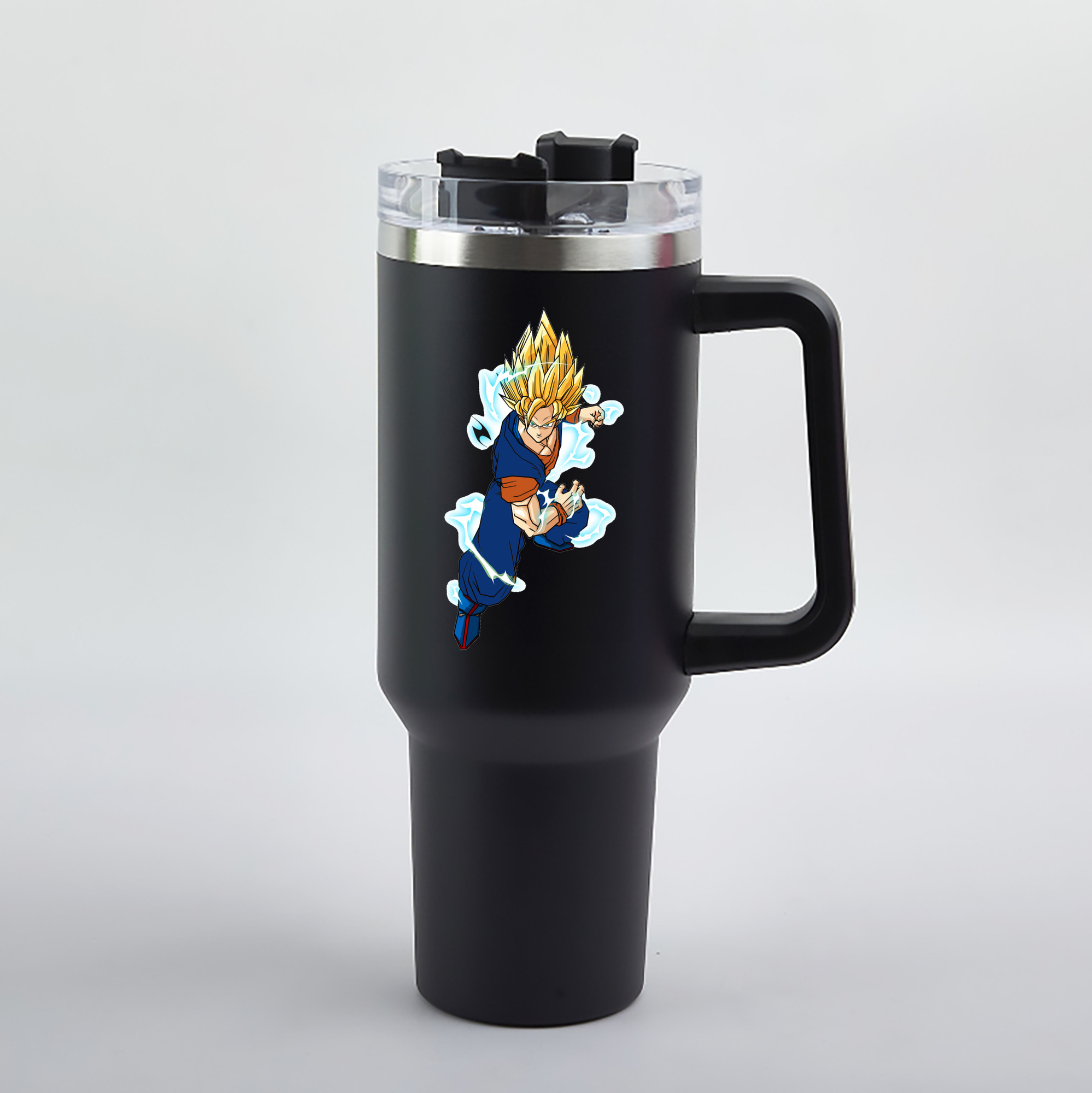 （画像用） ドラゴンボール 孫 悟飯（そんごはん）DRAGON BALL Son Gohan 1200mL車用タンブラー（カラープリント）