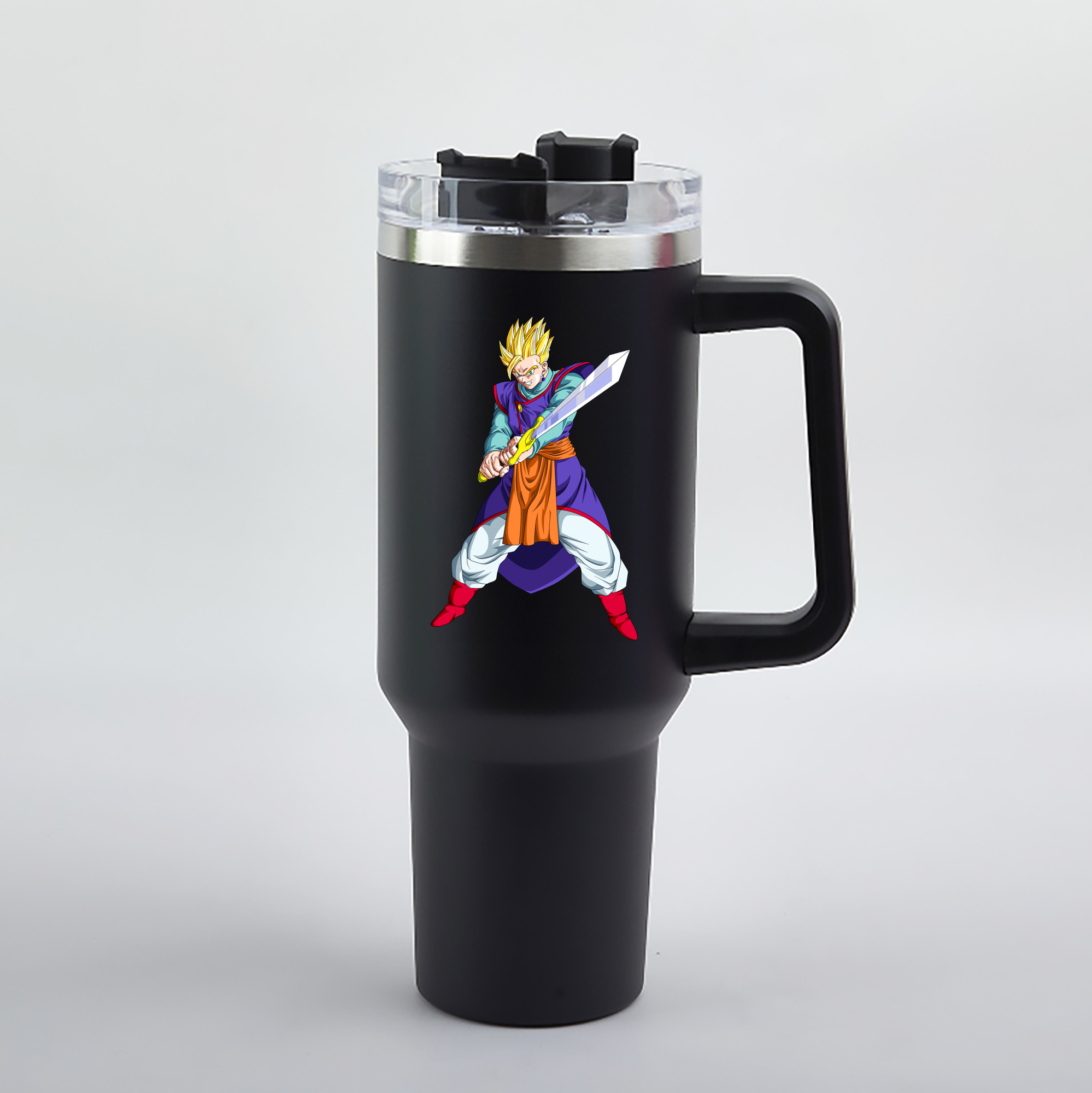 （画像用） ドラゴンボール 孫 悟飯（そんごはん）DRAGON BALL Son Gohan 1200mL車用タンブラー（カラープリント）