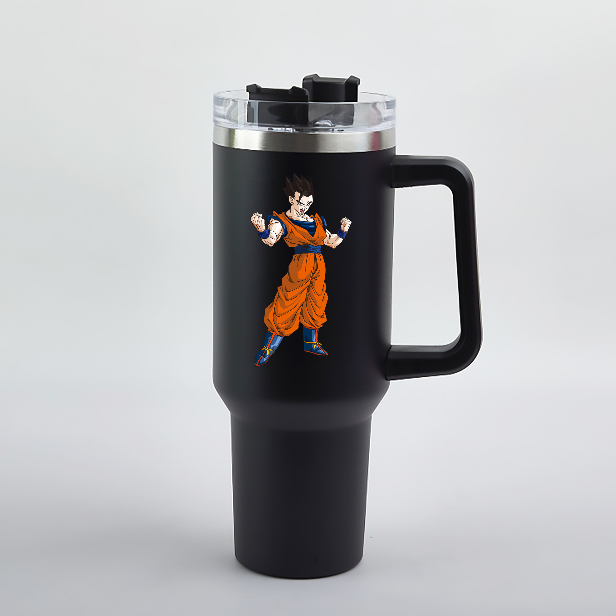 （画像用） ドラゴンボール 孫 悟飯（そんごはん）DRAGON BALL Son Gohan 1200mL車用タンブラー（カラープリント）
