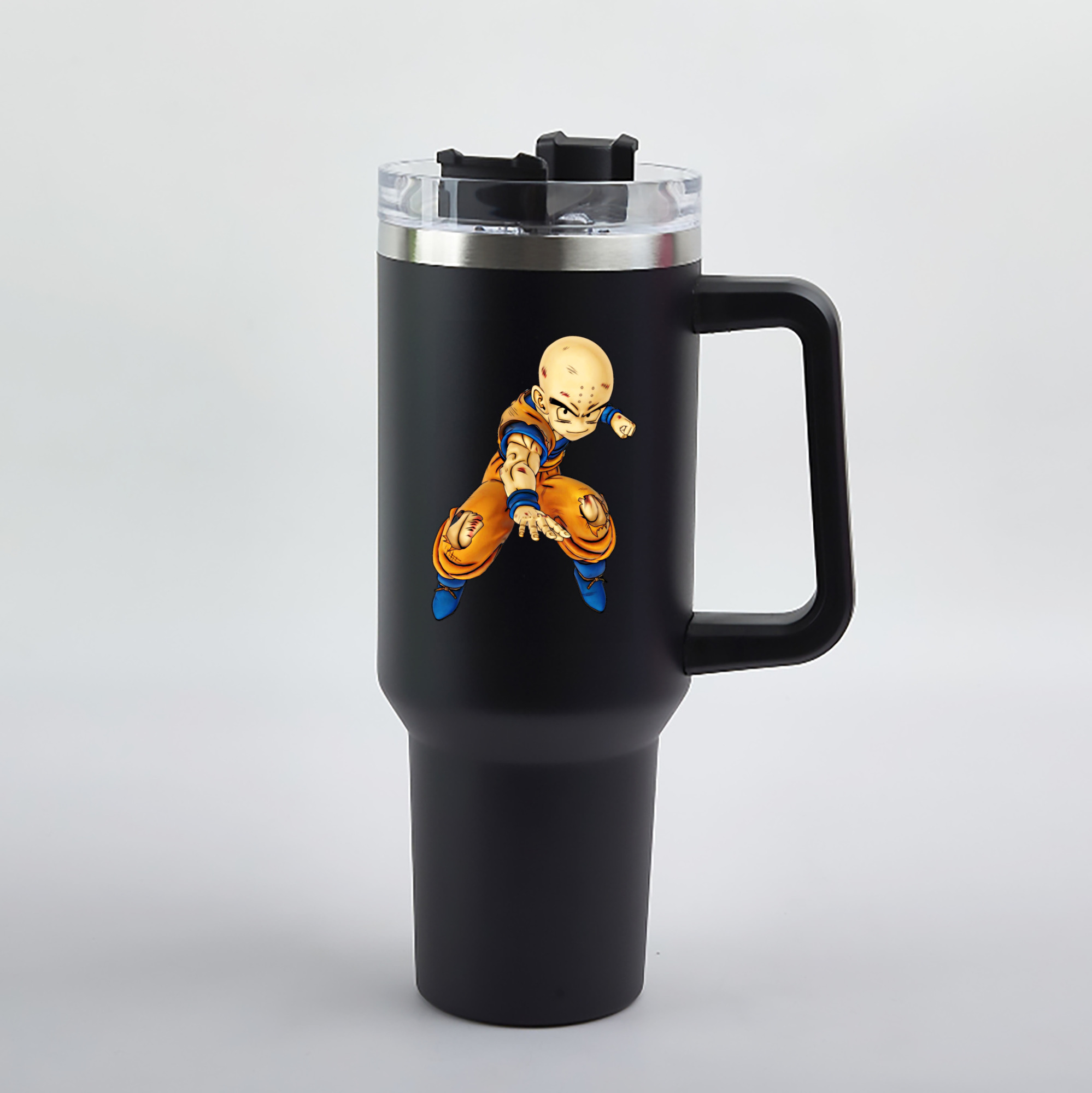（画像用） ドラゴンボール クリリン DRAGON BALL krillin 1200mL車用タンブラー（カラープリント）