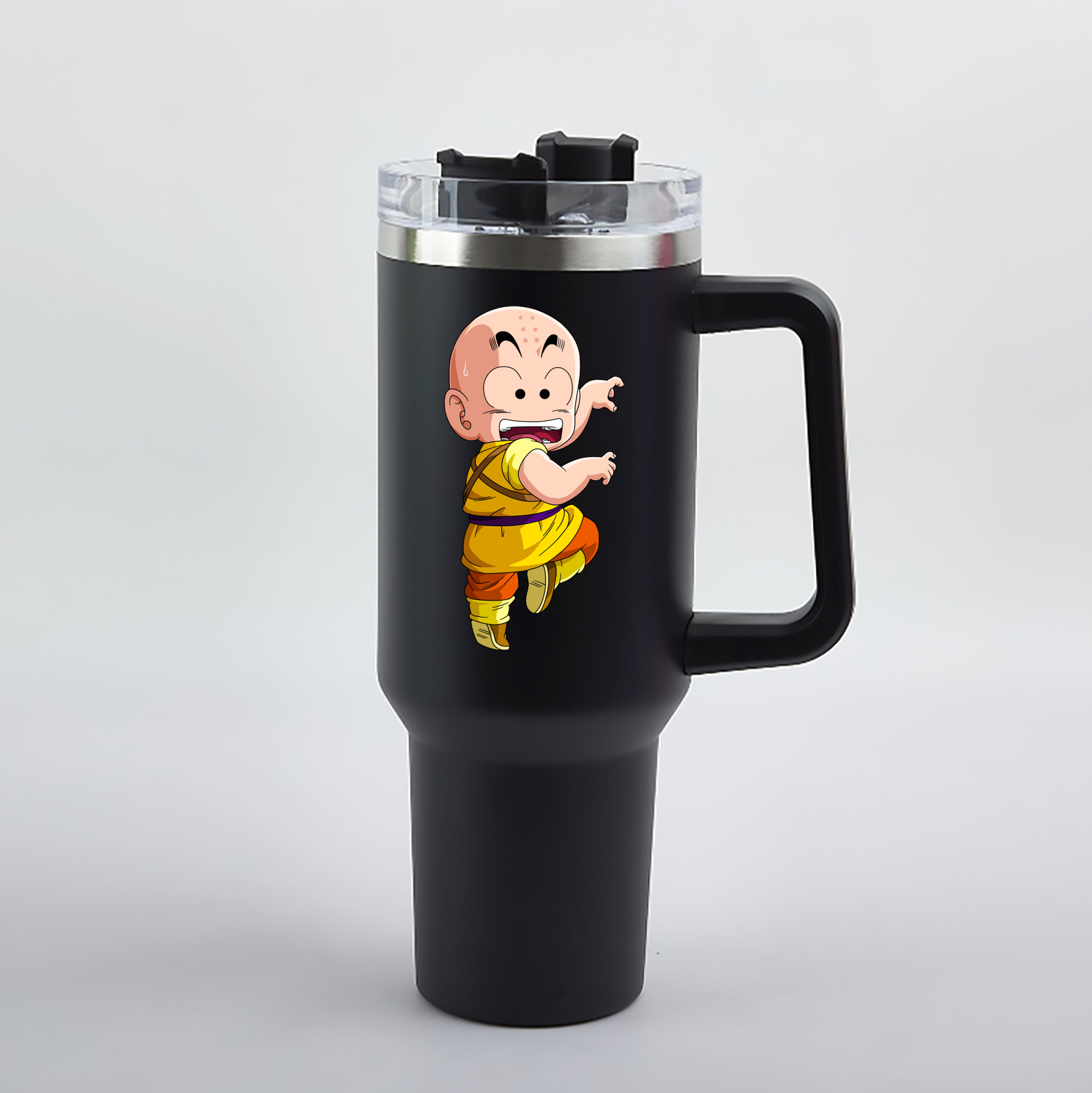 （画像用） ドラゴンボール クリリン DRAGON BALL krillin 1200mL車用タンブラー（カラープリント）