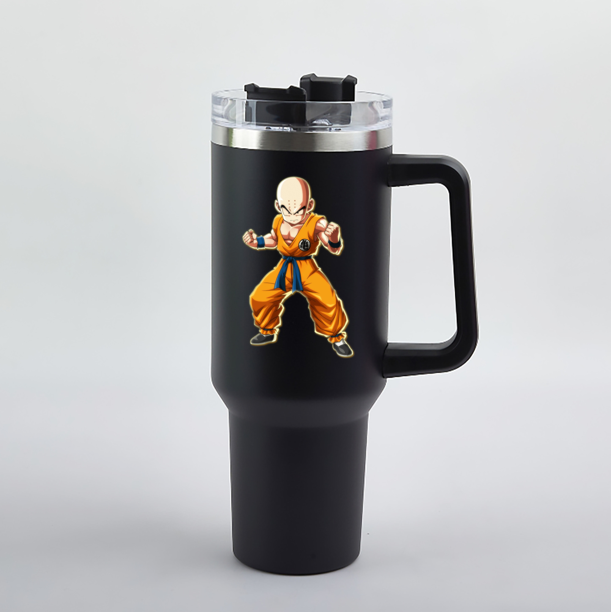 （画像用） ドラゴンボール クリリン DRAGON BALL krillin 1200mL車用タンブラー（カラープリント）