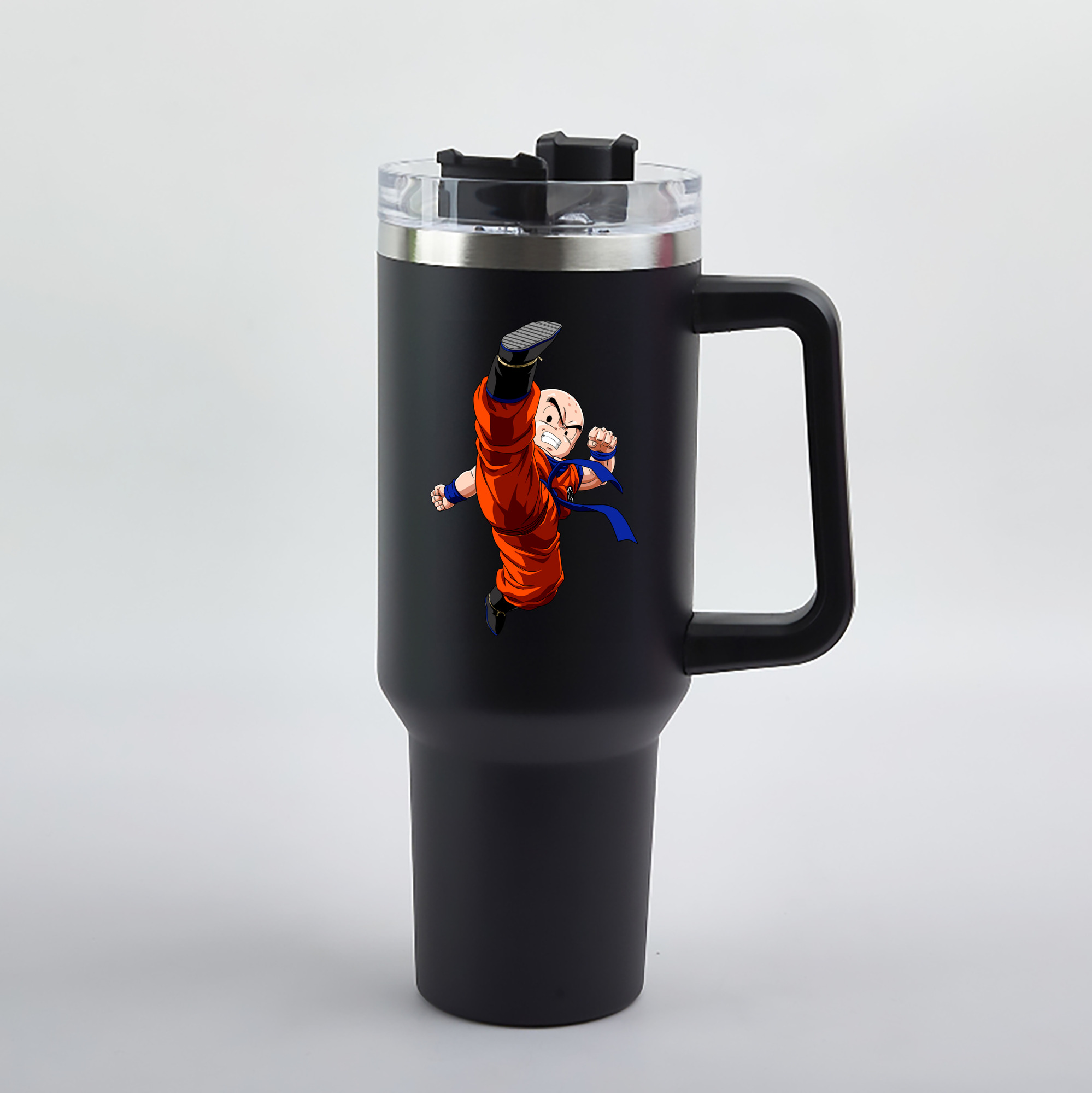 （画像用） ドラゴンボール クリリン DRAGON BALL krillin 1200mL車用タンブラー（カラープリント）