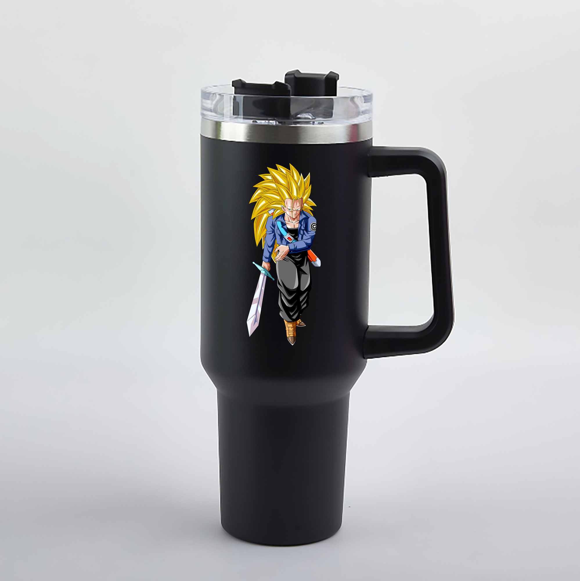 （画像用） ドラゴンボール トランクス（Torankusu）DRAGON BALL Trunks 1200mL車用タンブラー（カラープリント）