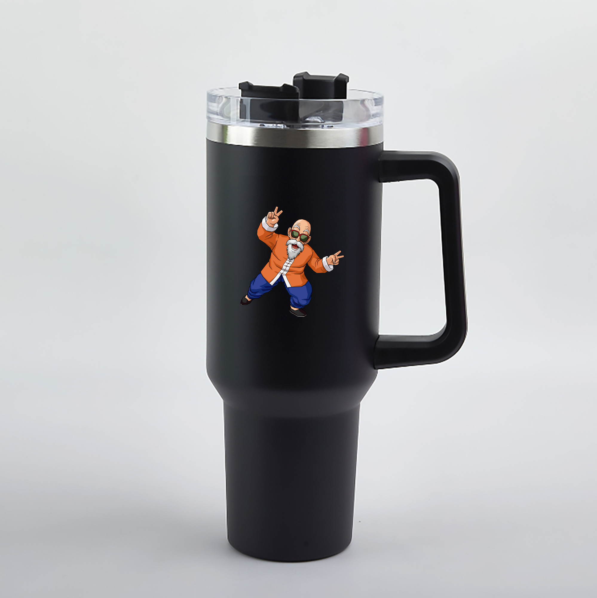 （画像用） ドラゴンボール 亀仙人（かめせんにん） DRAGON BALL Master Roshi Kame Sennin 1200mL車用タンブラー（カラープリント）