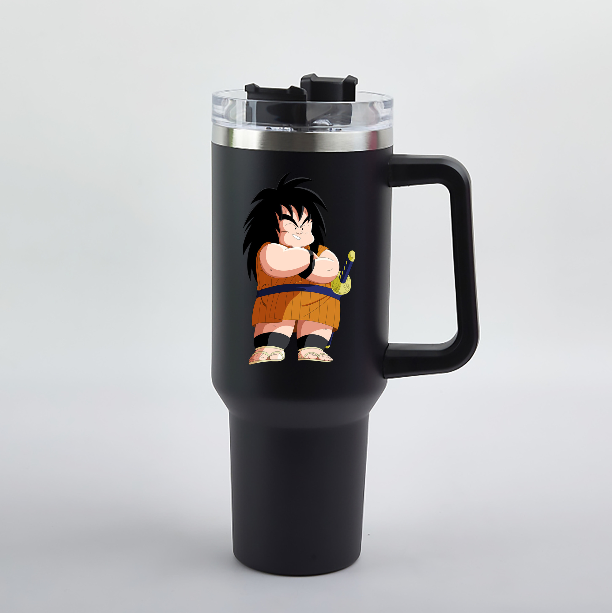 （画像用） ドラゴンボール やじろべえ DRAGON BALL Yajirobe 1200mL車用タンブラー（カラープリント）