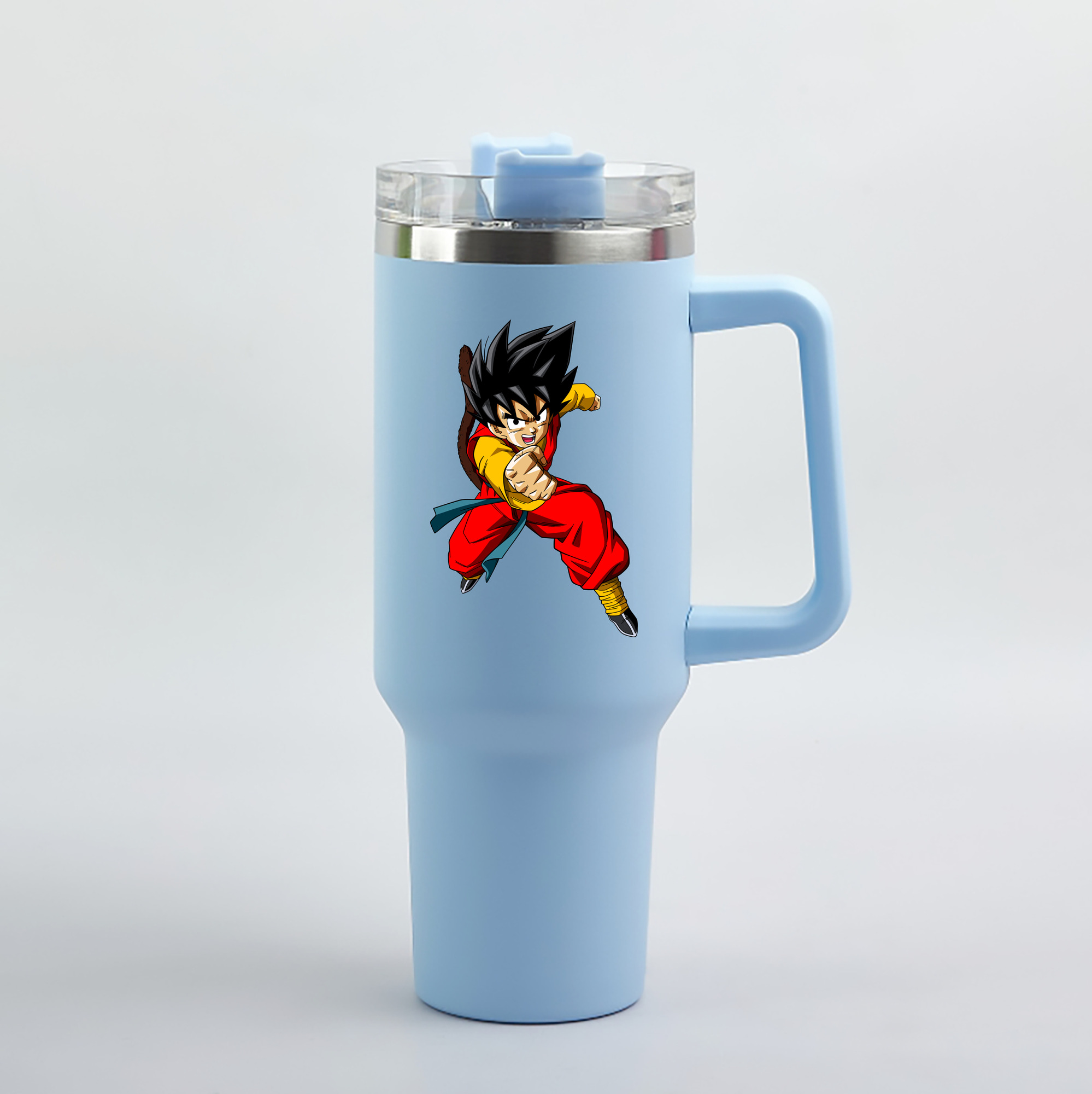 （画像用） ドラゴンボール 孫悟空（そん ごくう）Son Goku カカロット DRAGON BALL Kakarotto 1200mL車用タンブラー（カラープリント）