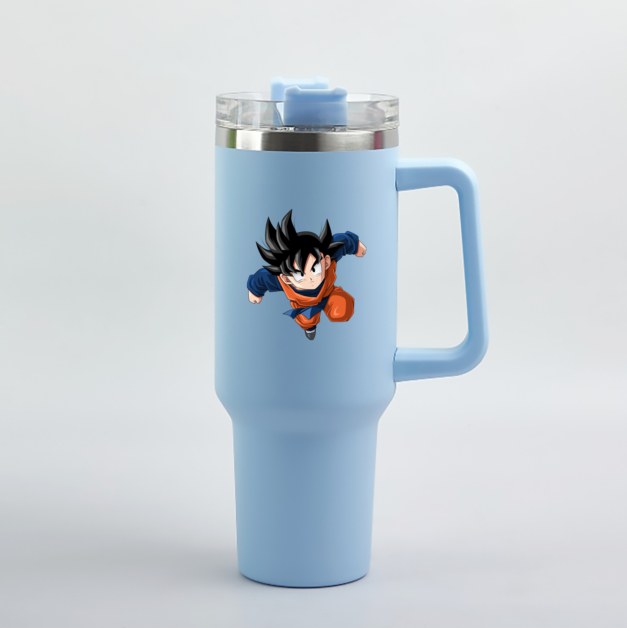 （画像用） ドラゴンボール 孫悟空（そん ごくう）Son Goku カカロット DRAGON BALL Kakarotto 1200mL車用タンブラー（カラープリント）