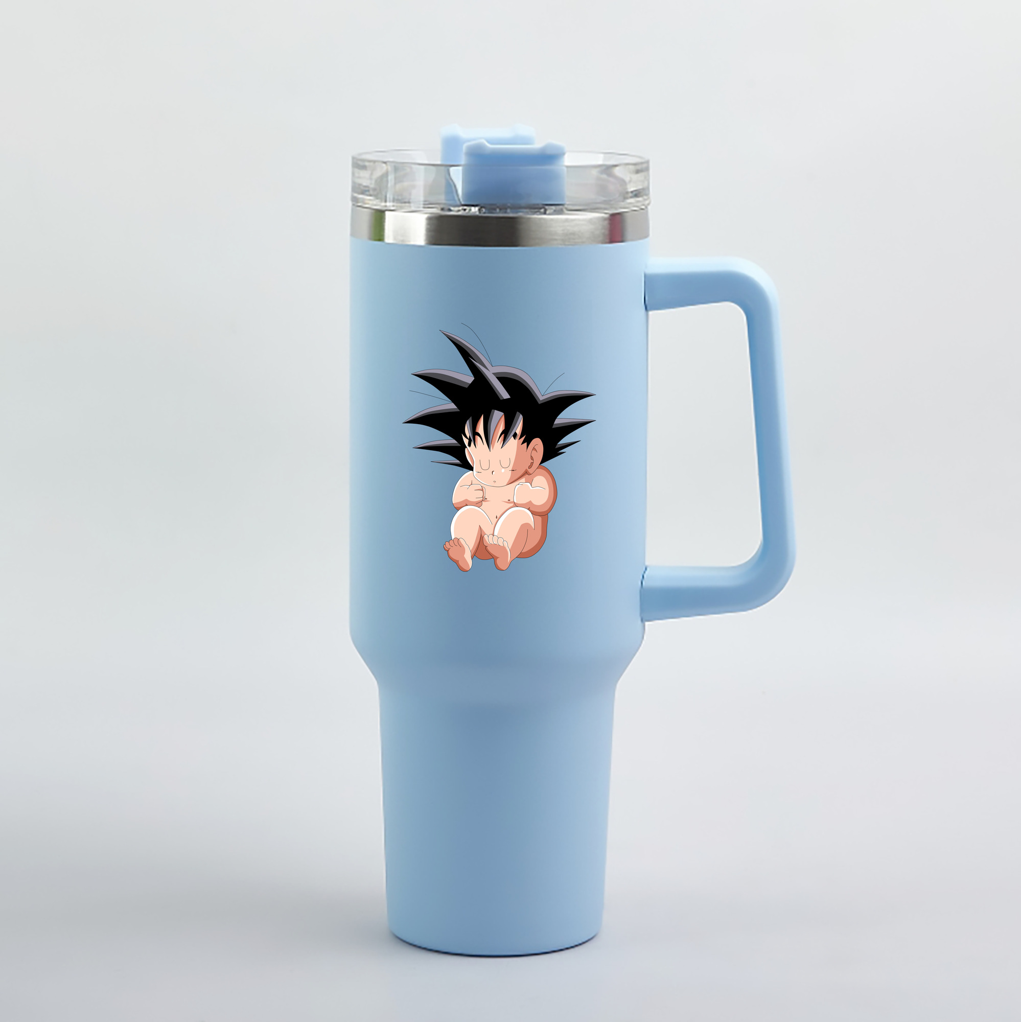（画像用） ドラゴンボール 孫悟空（そん ごくう）Son Goku カカロット DRAGON BALL Kakarotto 1200mL車用タンブラー（カラープリント）