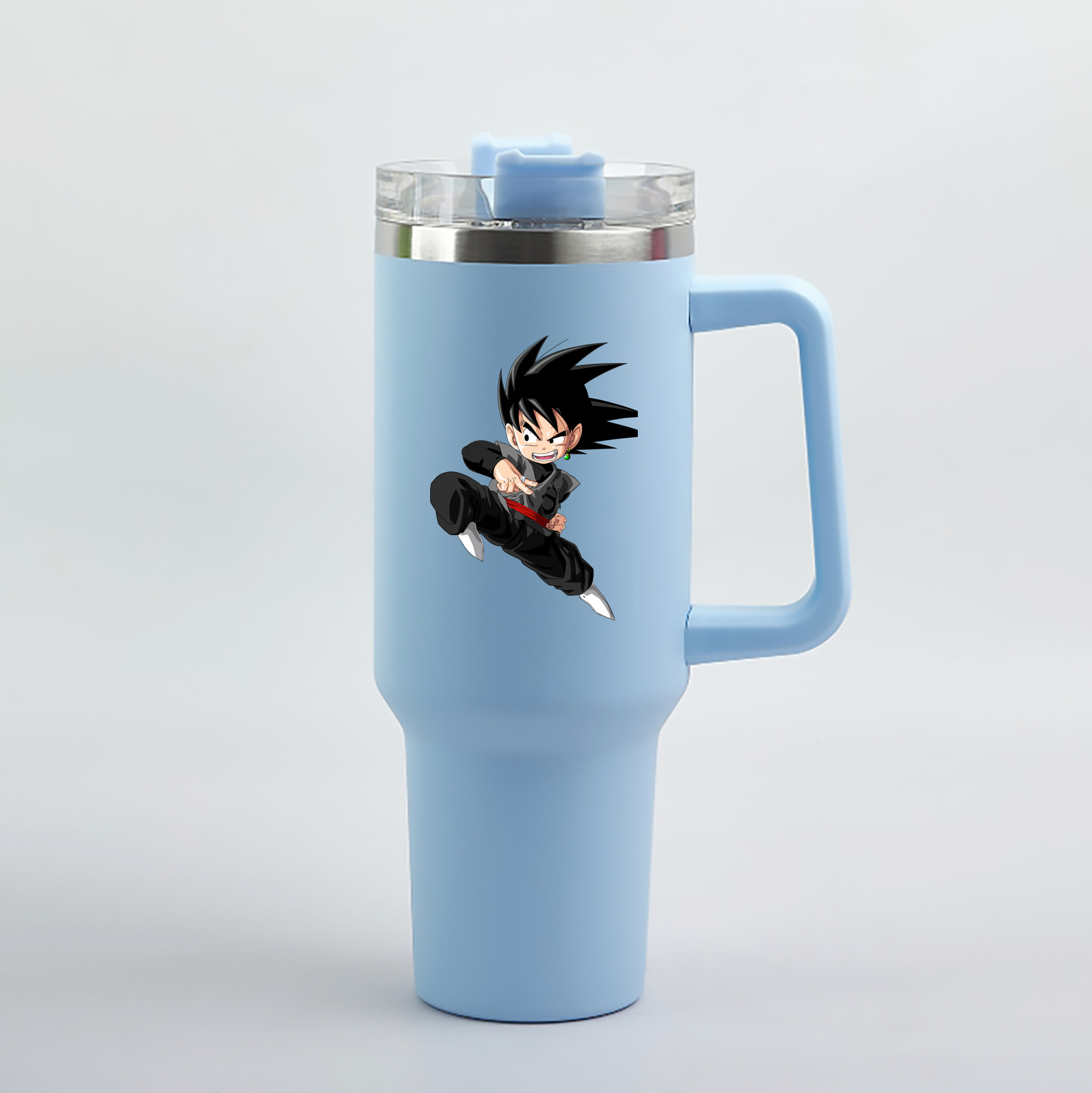 （画像用） ドラゴンボール 孫悟空（そん ごくう）Son Goku カカロット DRAGON BALL Kakarotto 1200mL車用タンブラー（カラープリント）