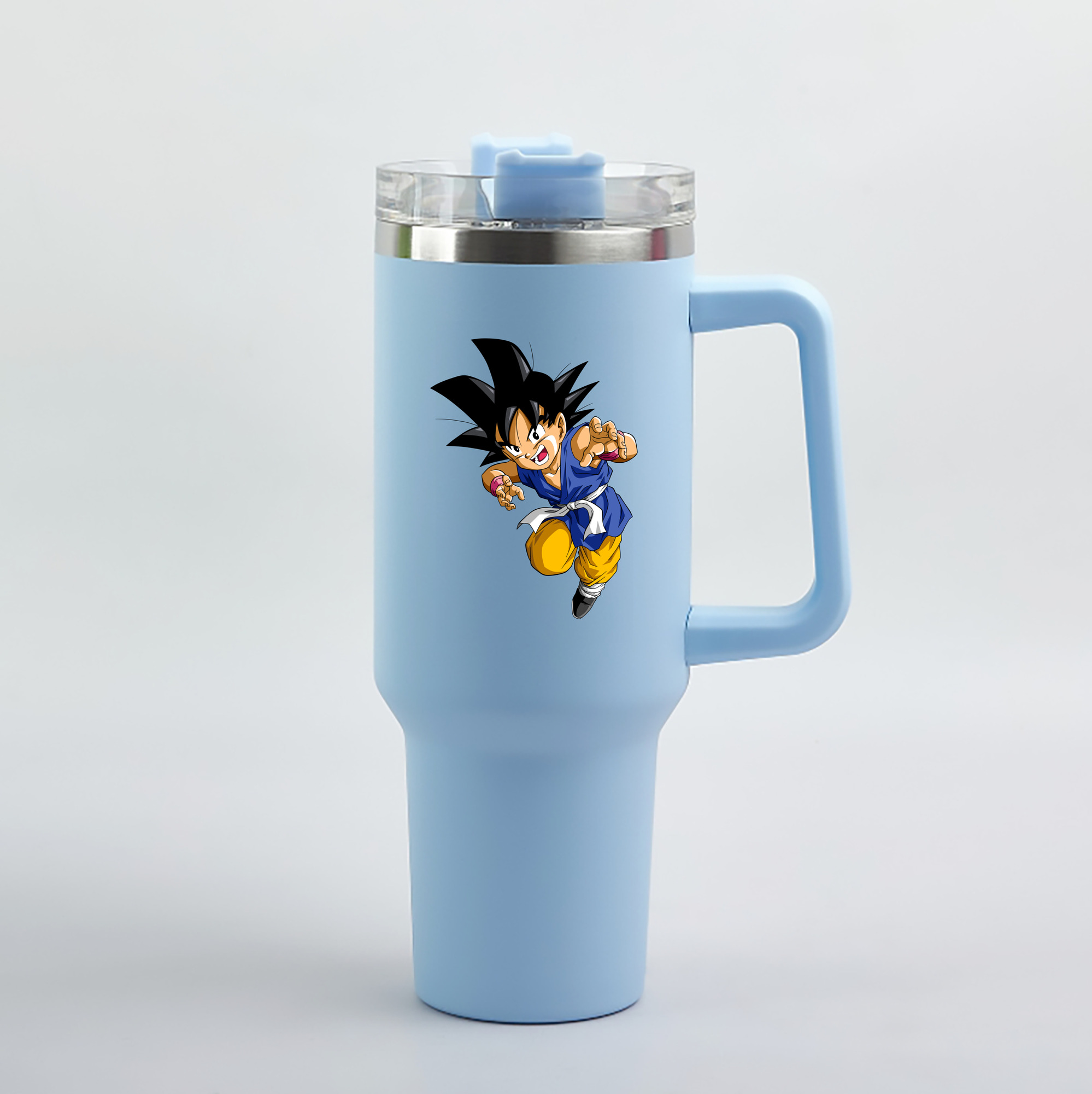（画像用） ドラゴンボール 孫悟空（そん ごくう）Son Goku カカロット DRAGON BALL Kakarotto 1200mL車用タンブラー（カラープリント）