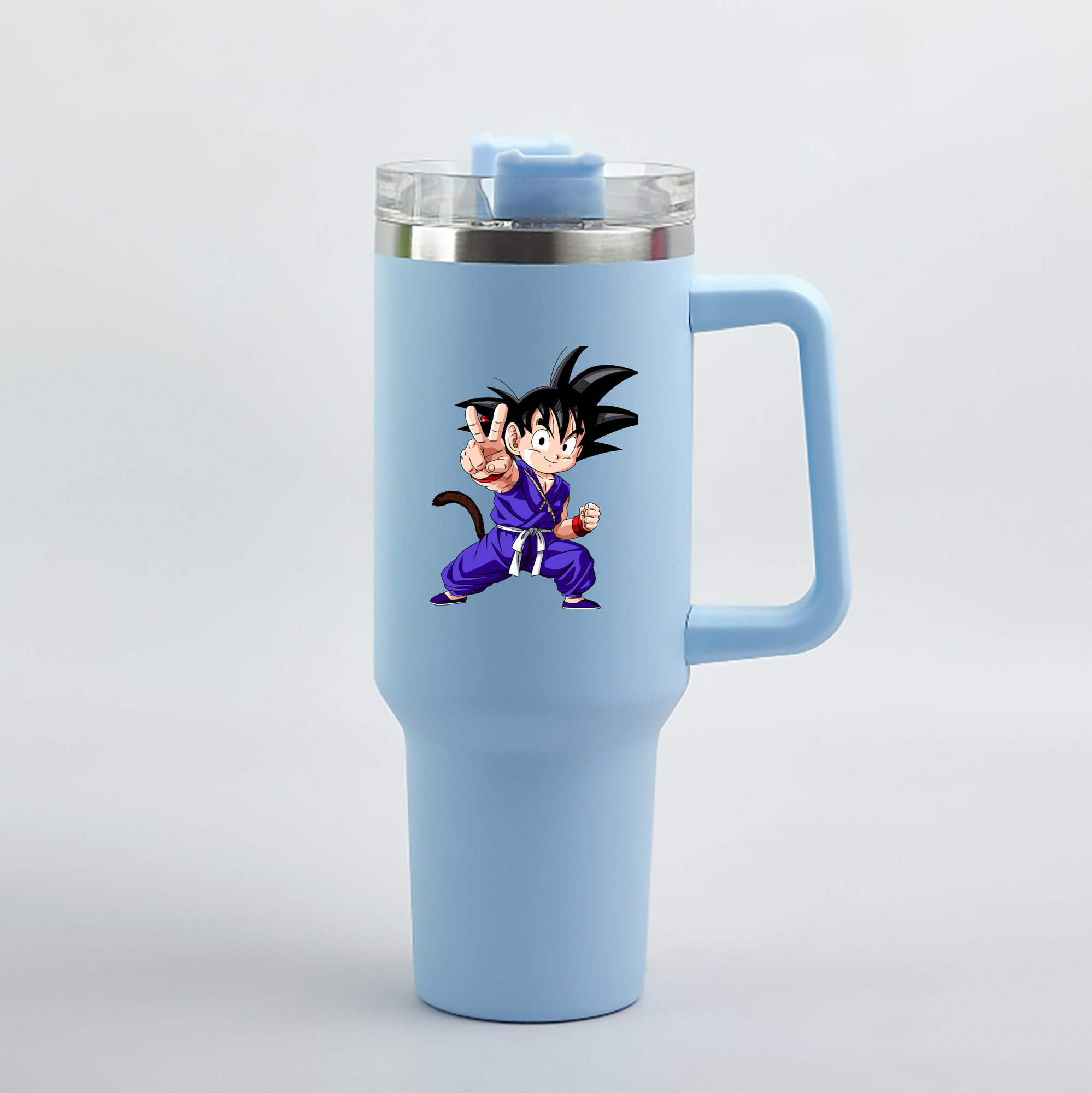 （画像用） ドラゴンボール 孫悟空（そん ごくう）Son Goku カカロット DRAGON BALL Kakarotto 1200mL車用タンブラー（カラープリント）