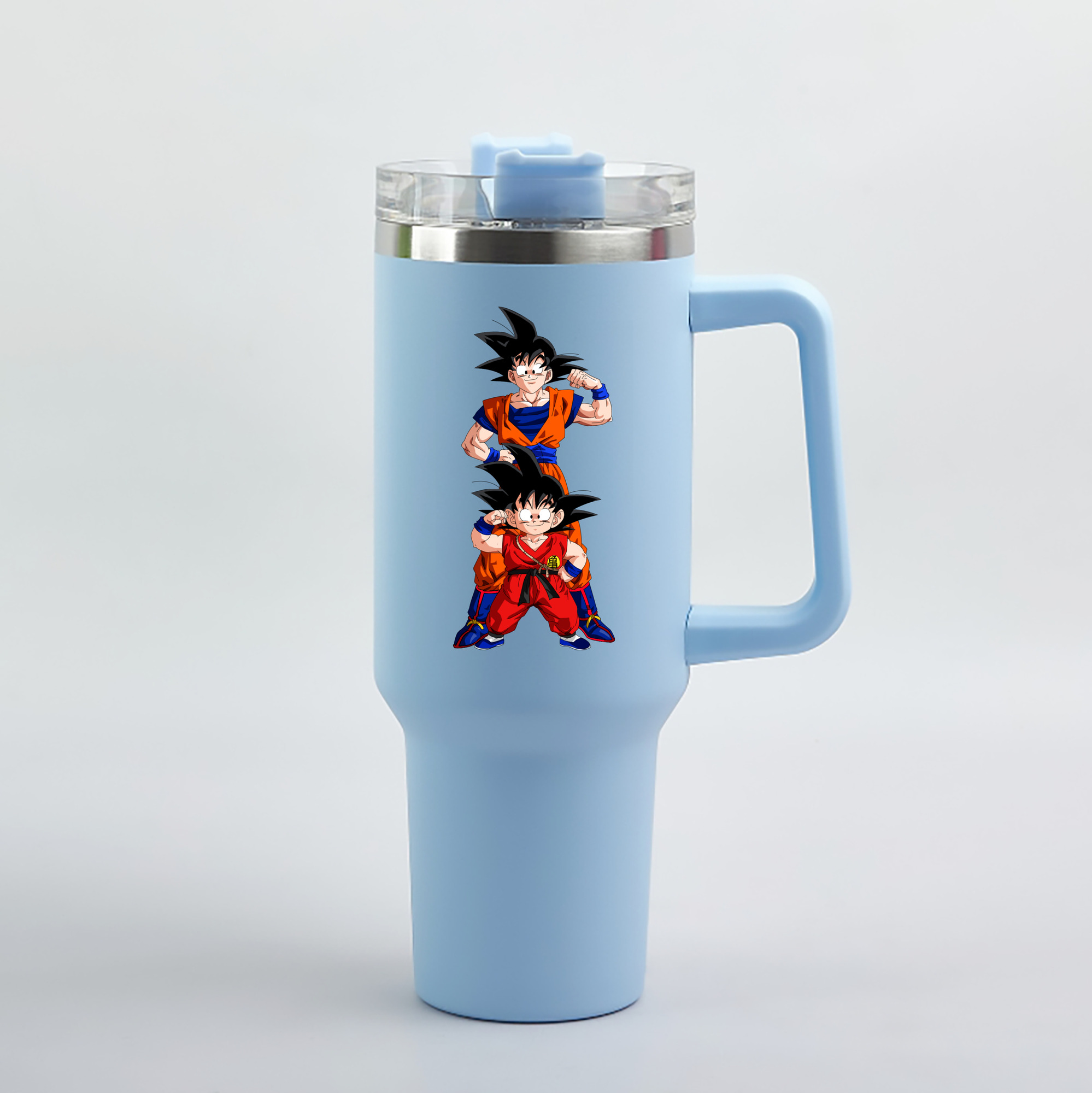 （画像用） ドラゴンボール 孫悟空（そん ごくう）Son Goku カカロット DRAGON BALL Kakarotto 1200mL車用タンブラー（カラープリント）