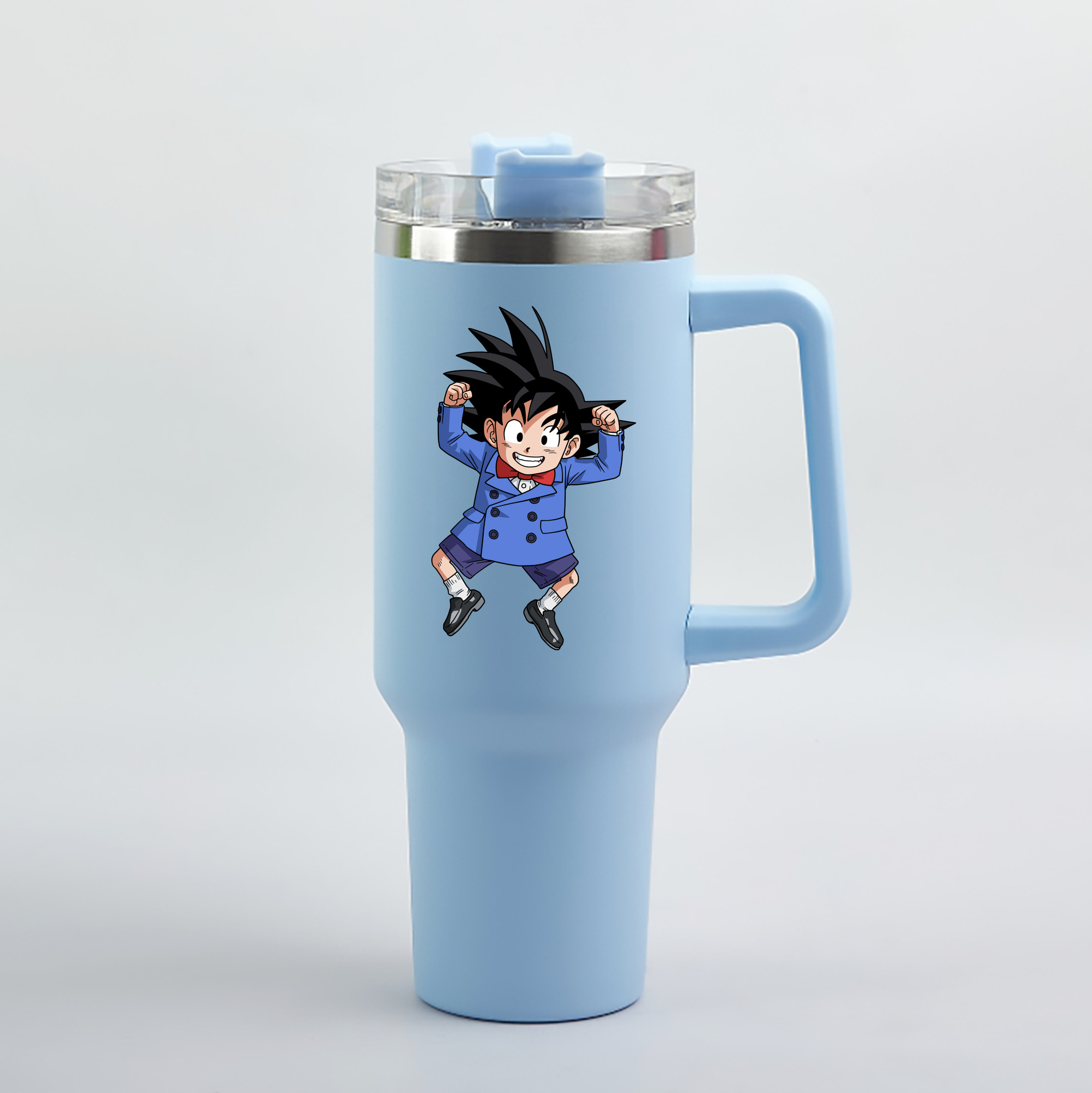 （画像用） ドラゴンボール 孫悟空（そん ごくう）Son Goku カカロット DRAGON BALL Kakarotto 1200mL車用タンブラー（カラープリント）