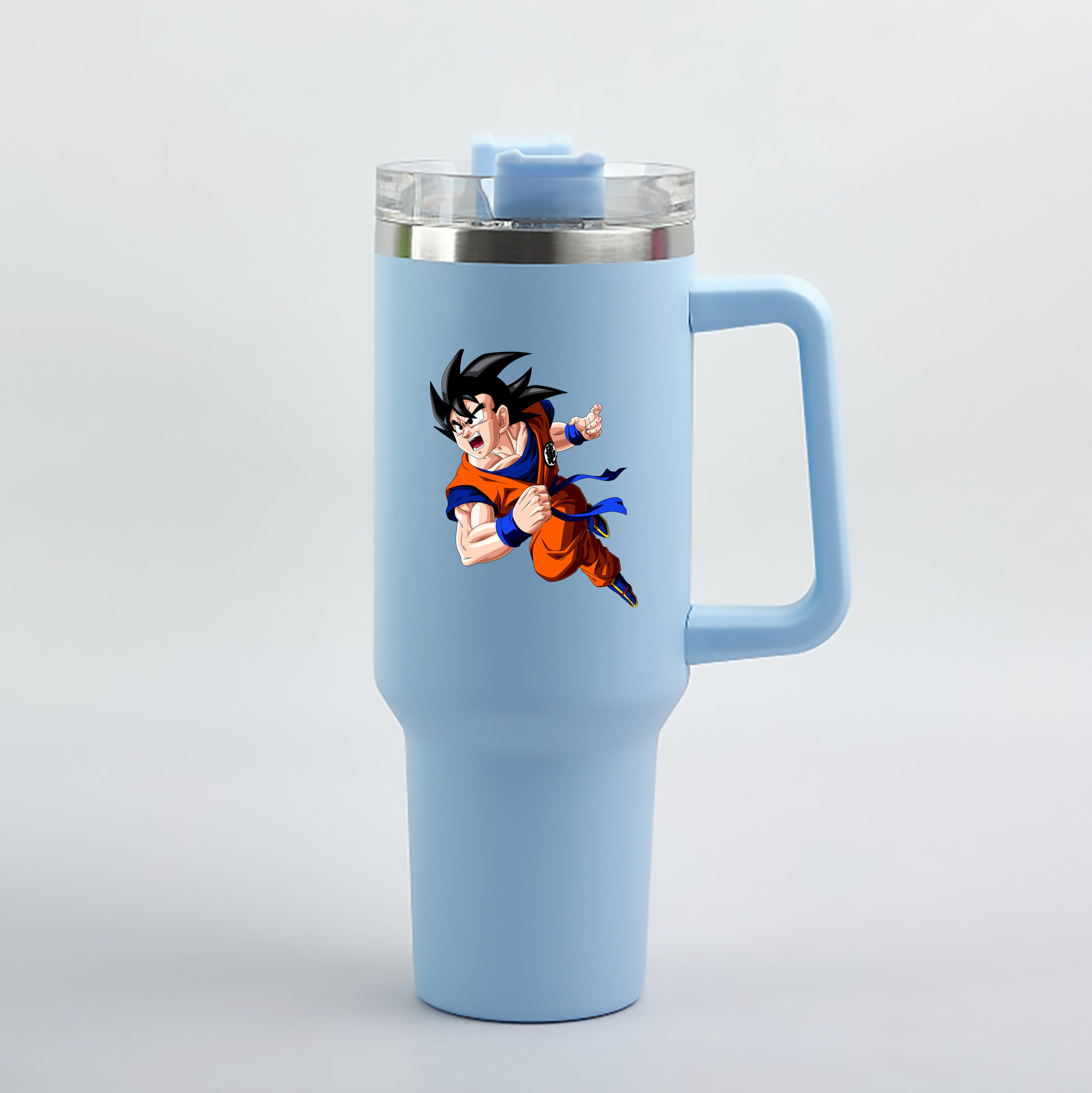 （画像用） ドラゴンボール 孫悟空（そん ごくう）Son Goku カカロット DRAGON BALL Kakarotto 1200mL車用タンブラー（カラープリント）
