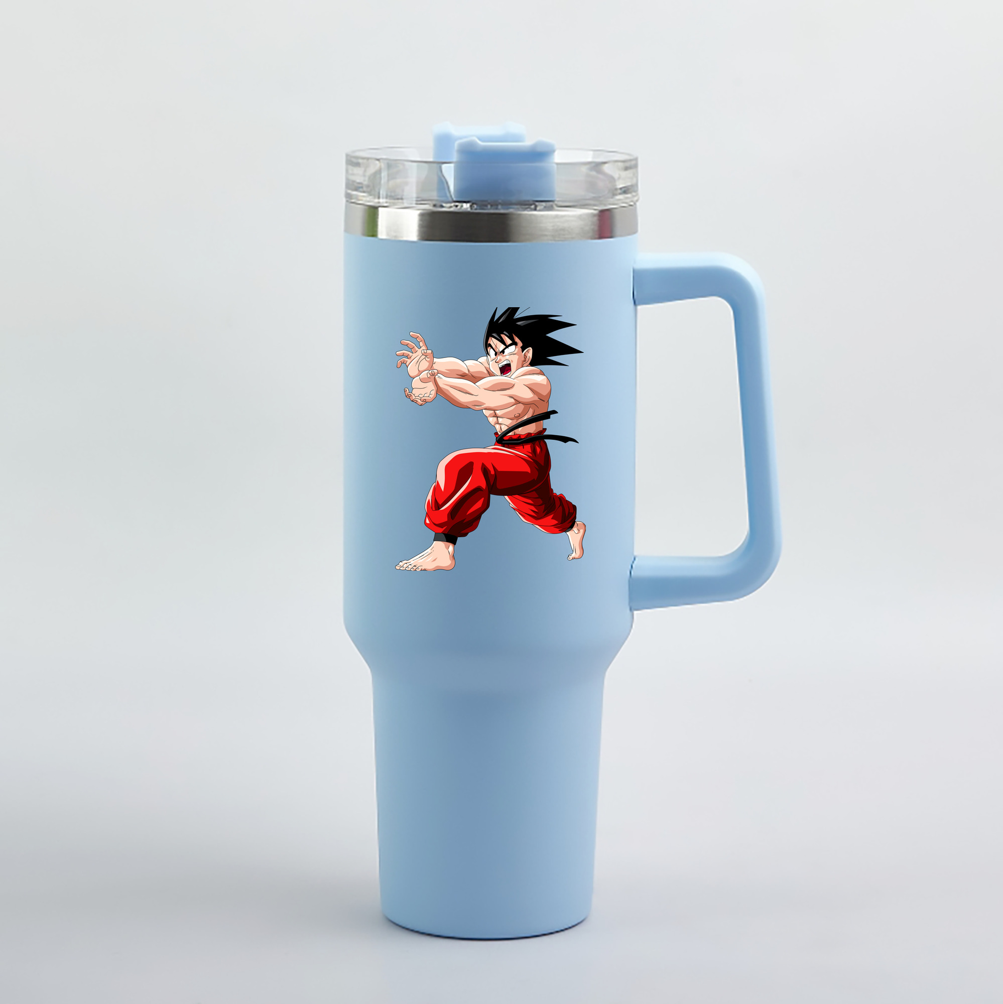 （画像用） ドラゴンボール 孫悟空（そん ごくう）Son Goku カカロット DRAGON BALL Kakarotto 1200mL車用タンブラー（カラープリント）