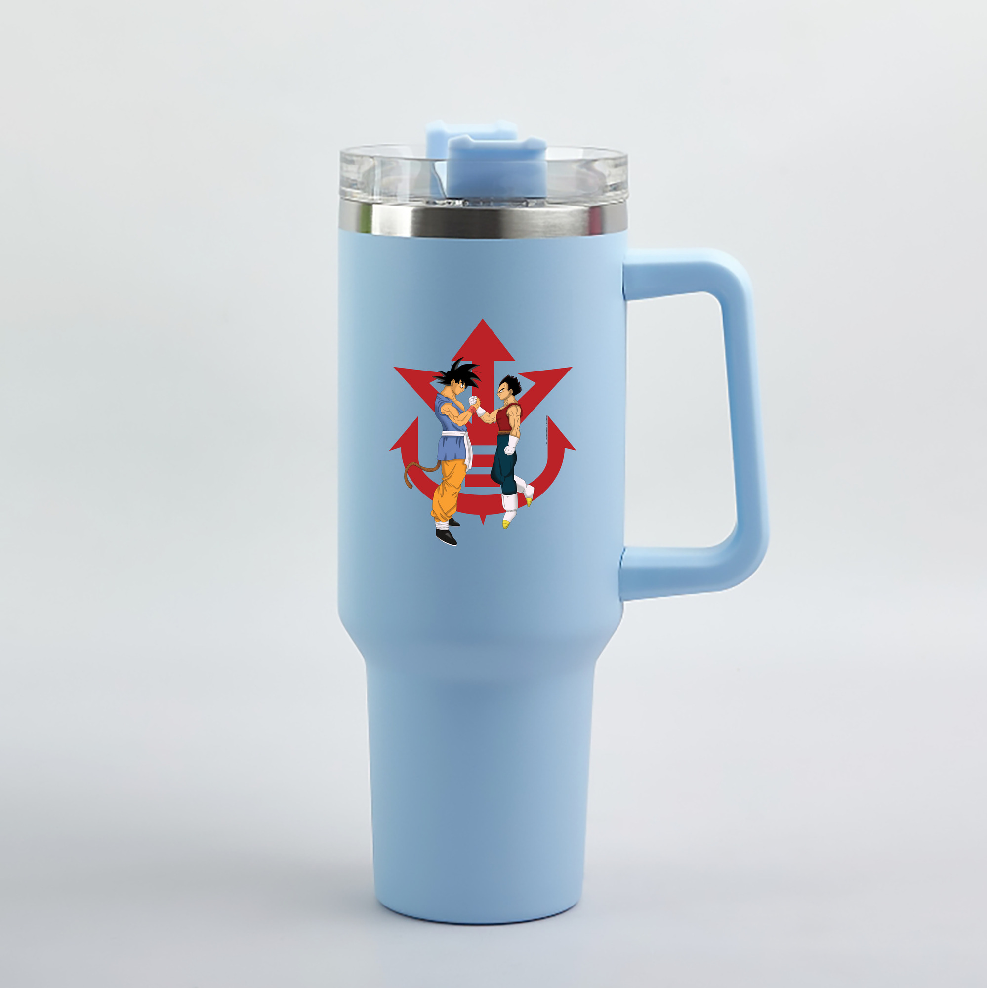 （画像用） ドラゴンボール 孫悟空（そん ごくう）Son Goku カカロット DRAGON BALL Kakarotto 1200mL車用タンブラー（カラープリント）