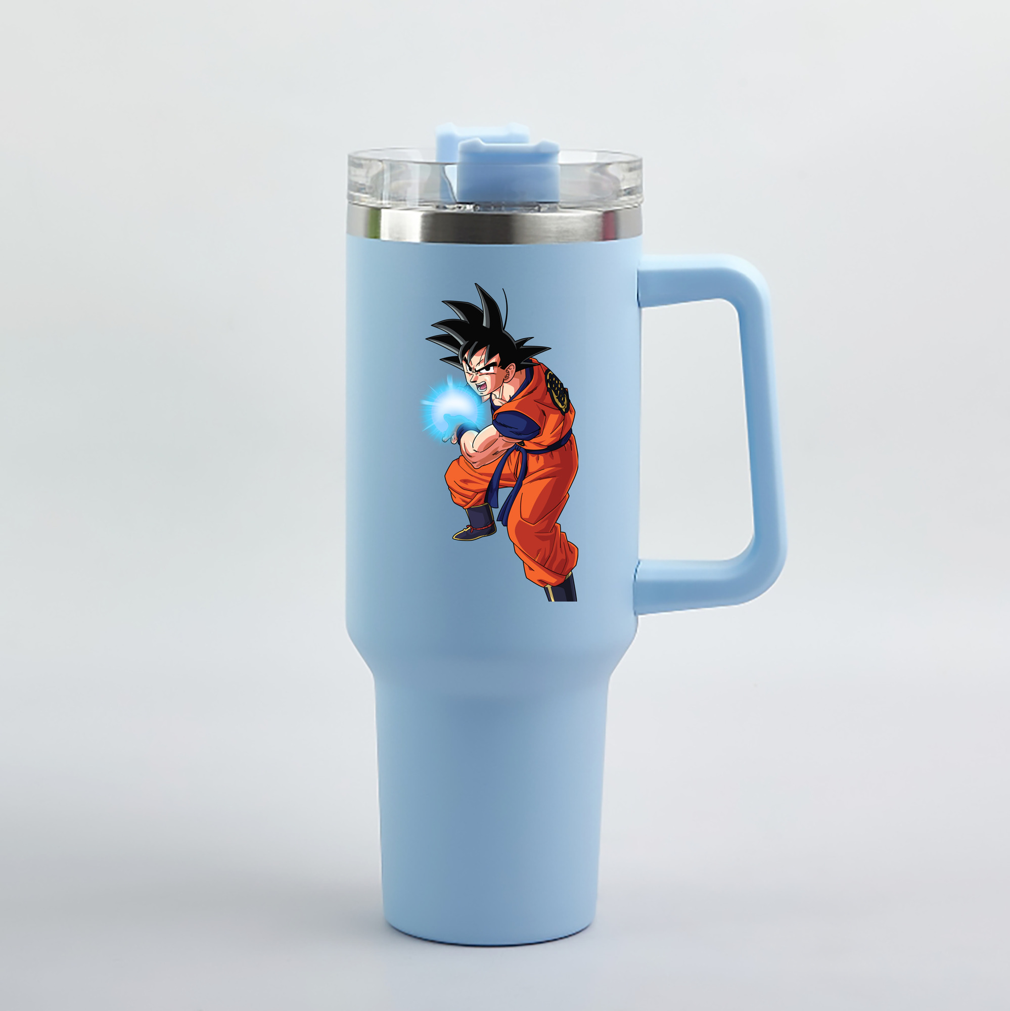 （画像用） ドラゴンボール 孫悟空（そん ごくう）Son Goku カカロット DRAGON BALL Kakarotto 1200mL車用タンブラー（カラープリント）