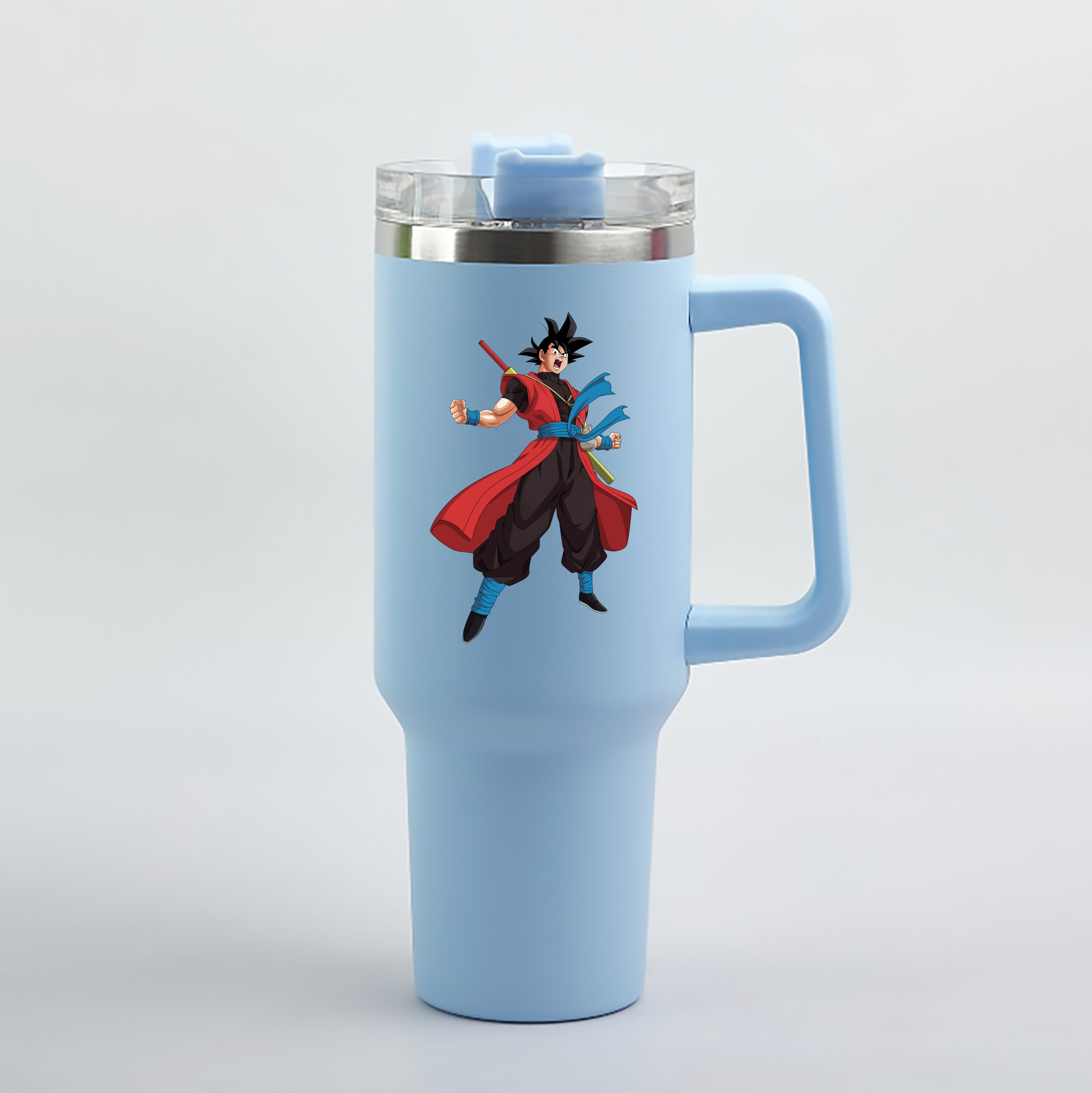 （画像用） ドラゴンボール 孫悟空（そん ごくう）Son Goku カカロット DRAGON BALL Kakarotto 1200mL車用タンブラー（カラープリント）