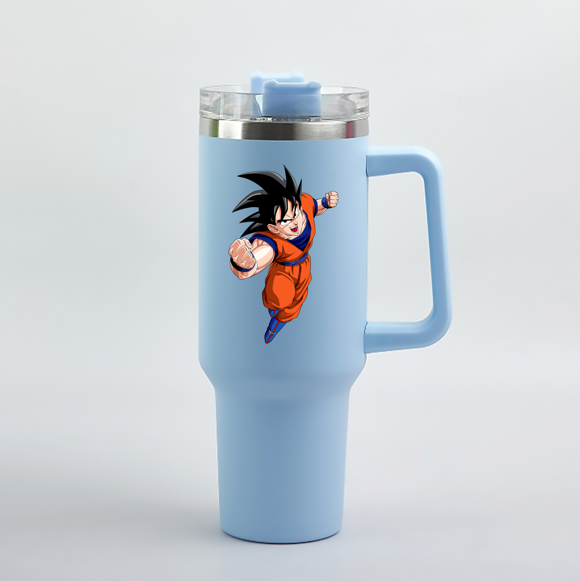 （画像用） ドラゴンボール 孫悟空（そん ごくう）Son Goku カカロット DRAGON BALL Kakarotto 1200mL車用タンブラー（カラープリント）