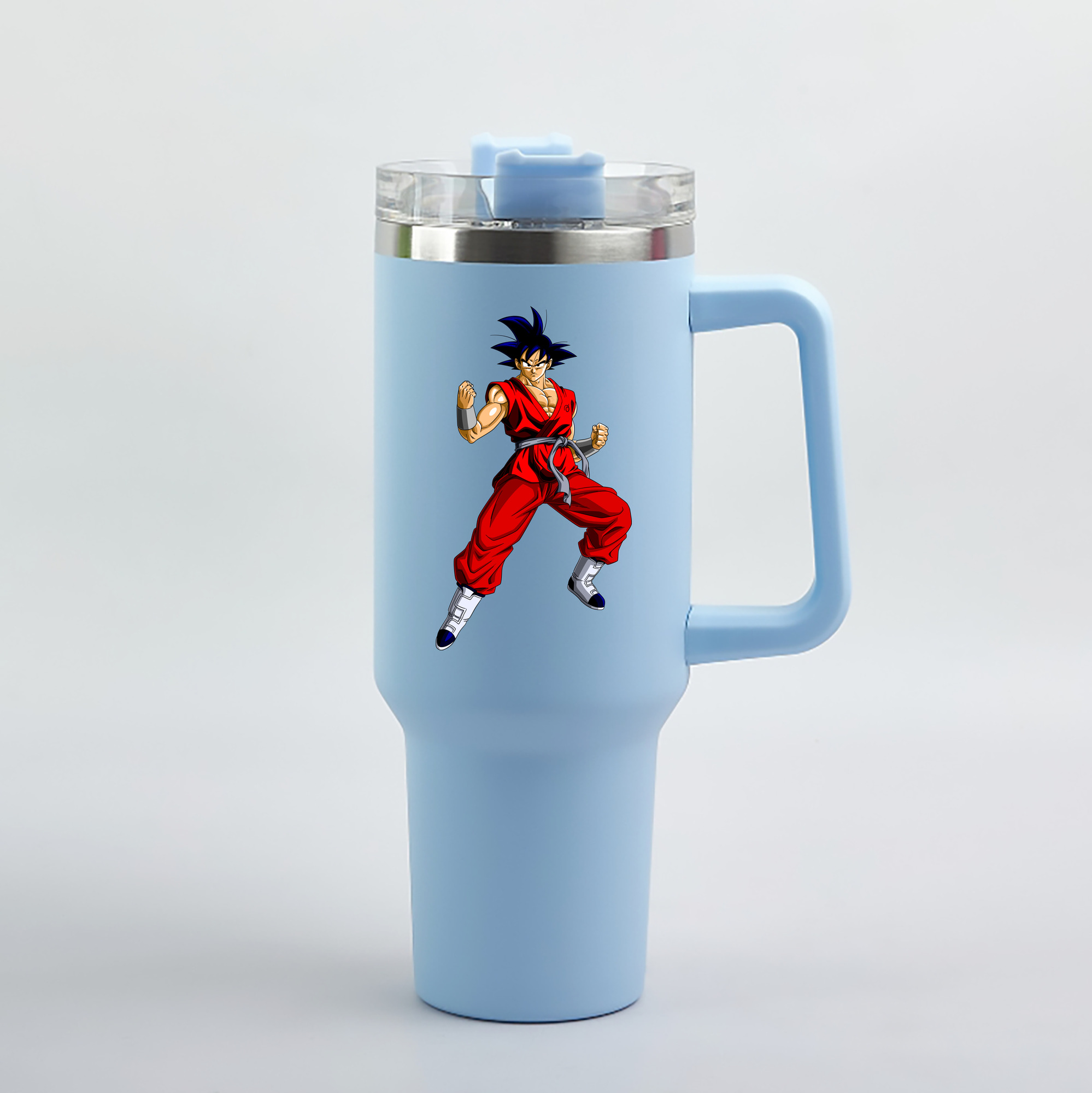（画像用） ドラゴンボール 孫悟空（そん ごくう）Son Goku カカロット DRAGON BALL Kakarotto 1200mL車用タンブラー（カラープリント）