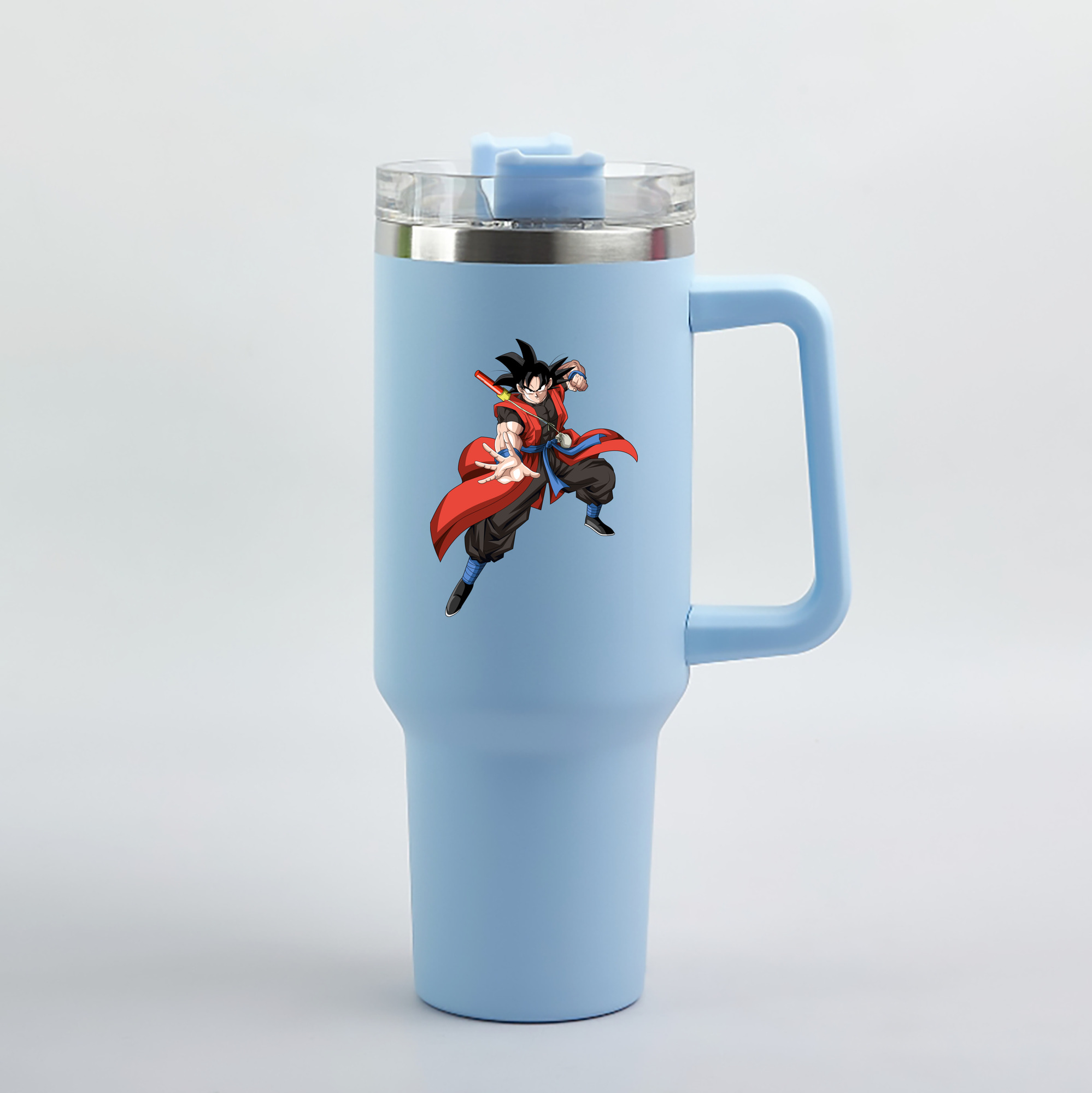 （画像用） ドラゴンボール 孫悟空（そん ごくう）Son Goku カカロット DRAGON BALL Kakarotto 1200mL車用タンブラー（カラープリント）