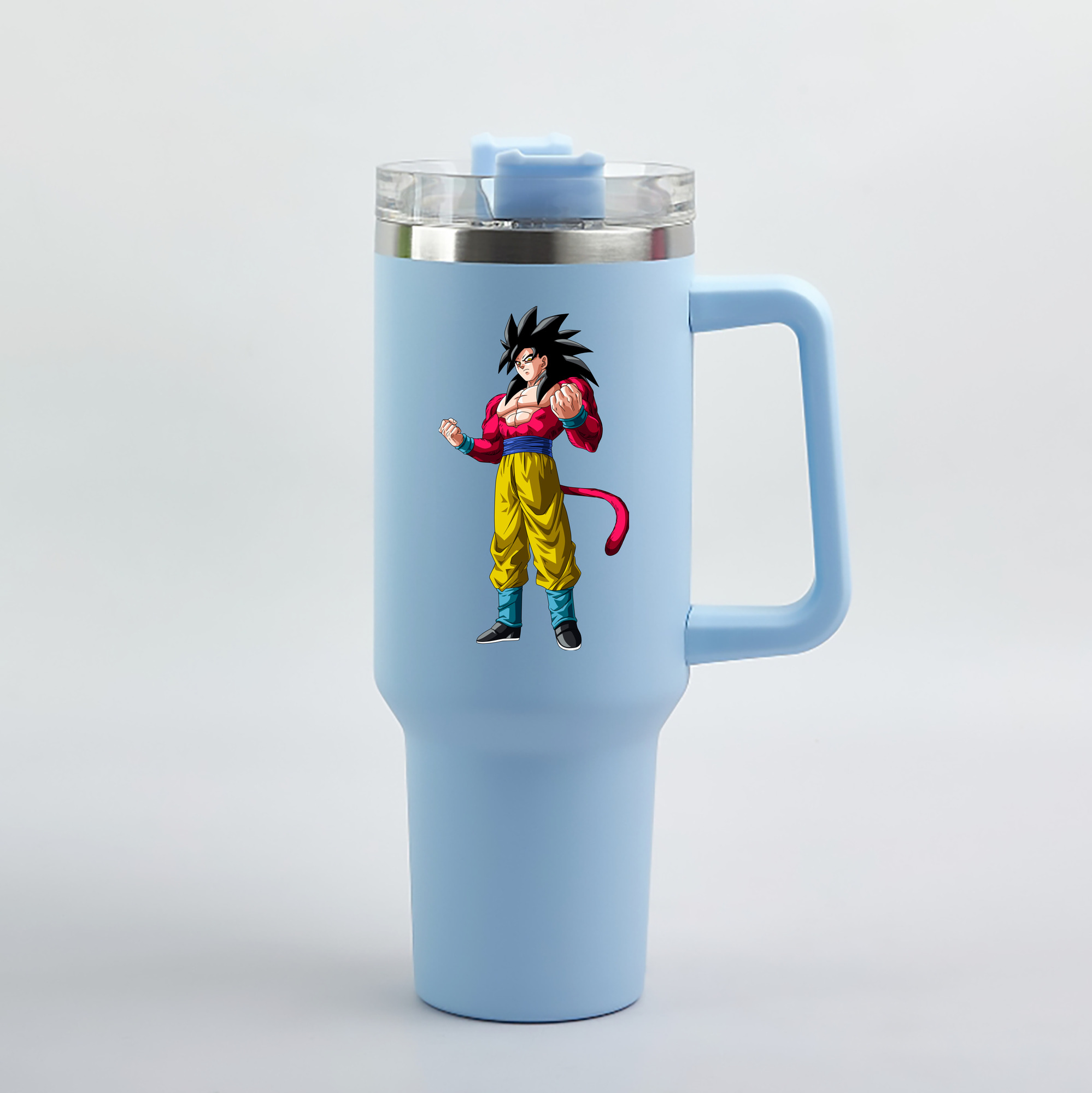（画像用） ドラゴンボール 孫悟空（そん ごくう）Son Goku カカロット DRAGON BALL Kakarotto 1200mL車用タンブラー（カラープリント）